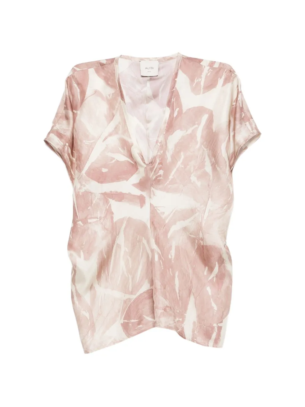 PRINTED SILK BLOUSE sold by Lord & Taylor