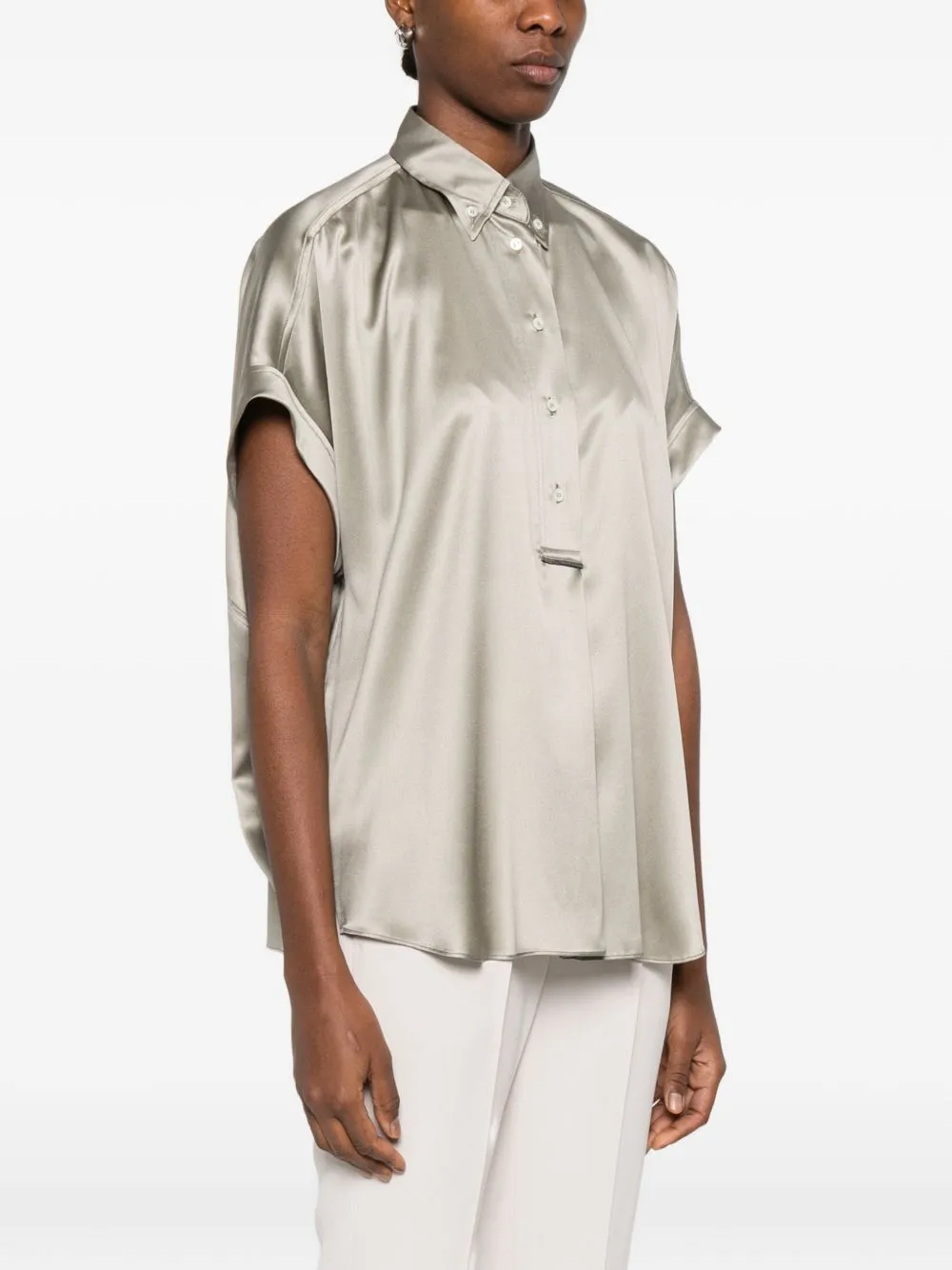 SILK SHIRT sold by Lord & Taylor product image thumbnail 5