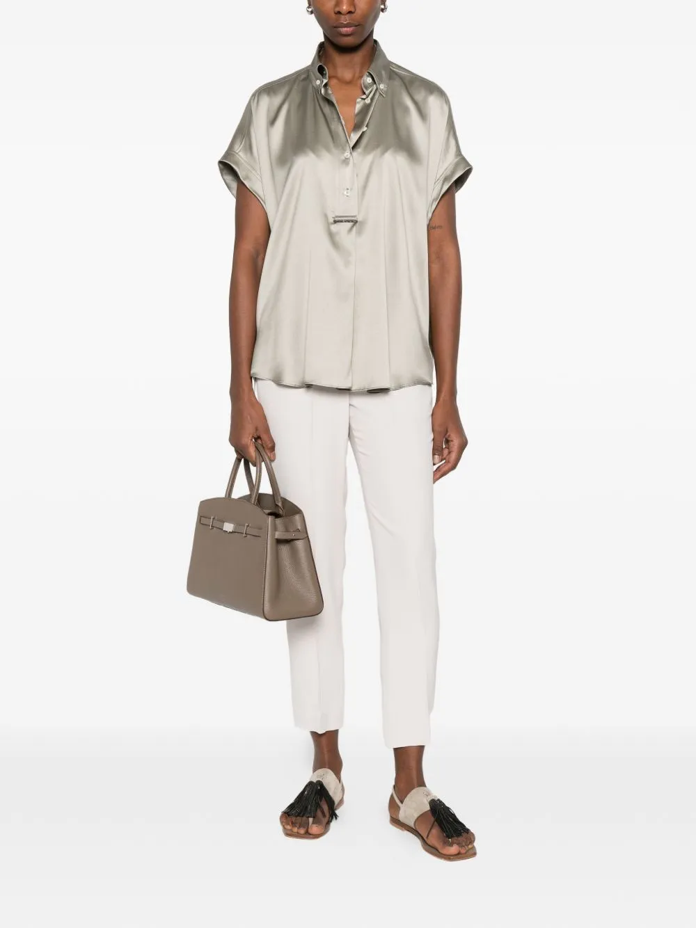 SILK SHIRT sold by Lord & Taylor product image thumbnail 3