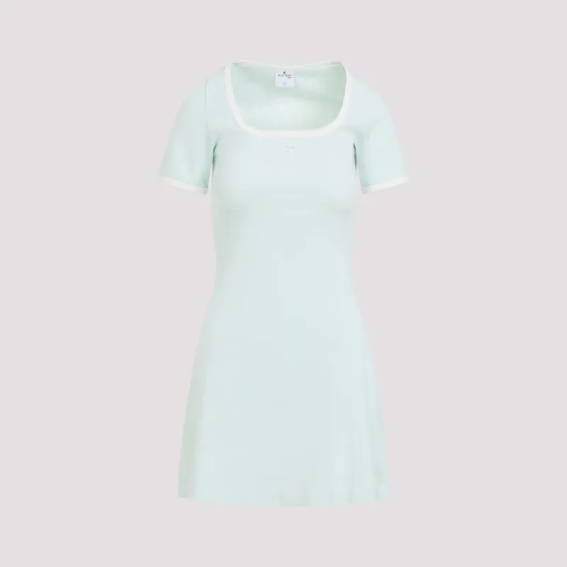 COTTON SHORT DRESS made by Courreges