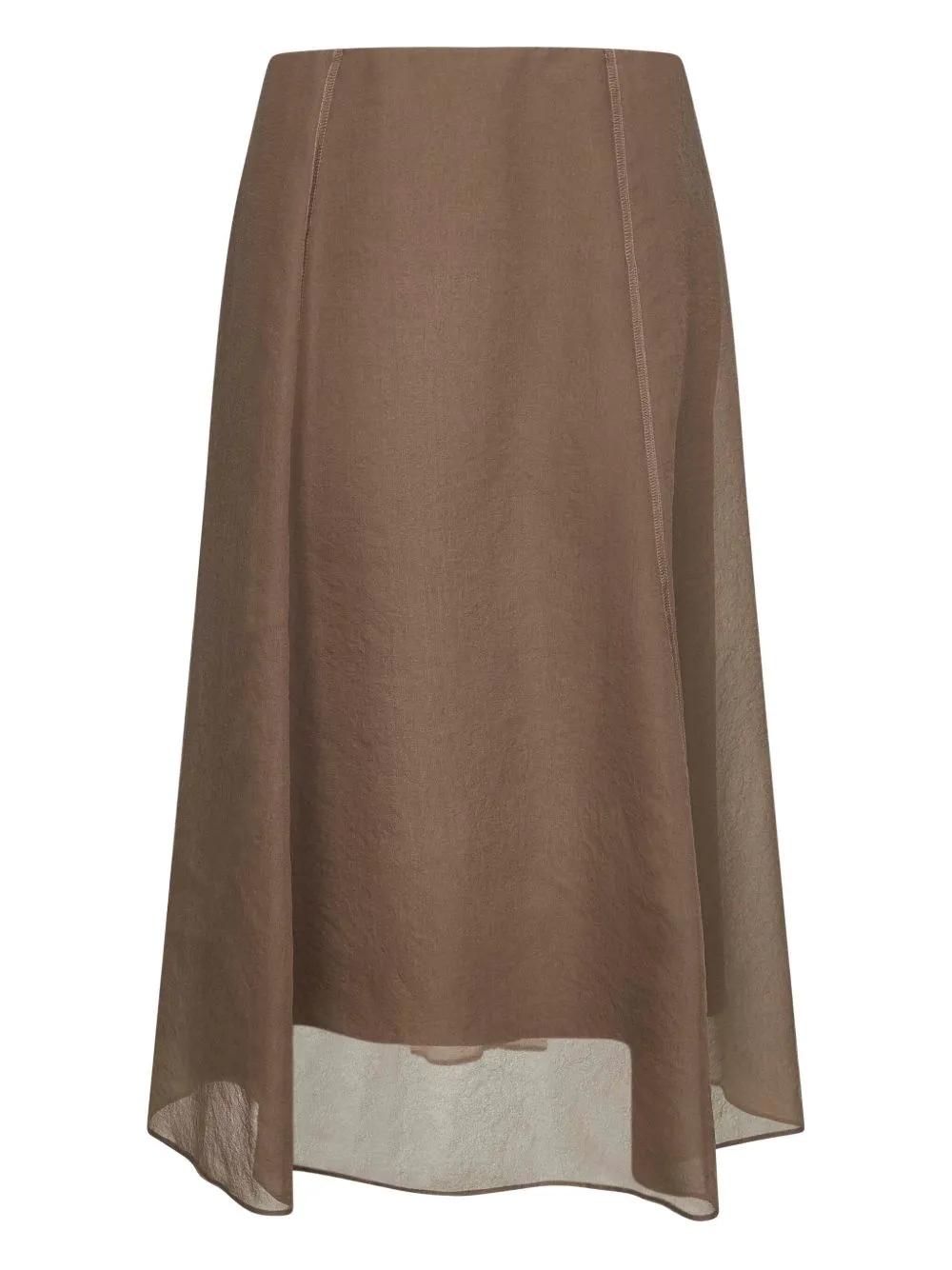 SILK MIDI SKIRT sold by Lord & Taylor product image thumbnail 2