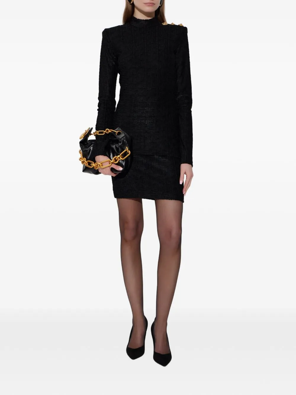 MONOGRAM MIDI SKIRT sold by Lord & Taylor product image thumbnail 2