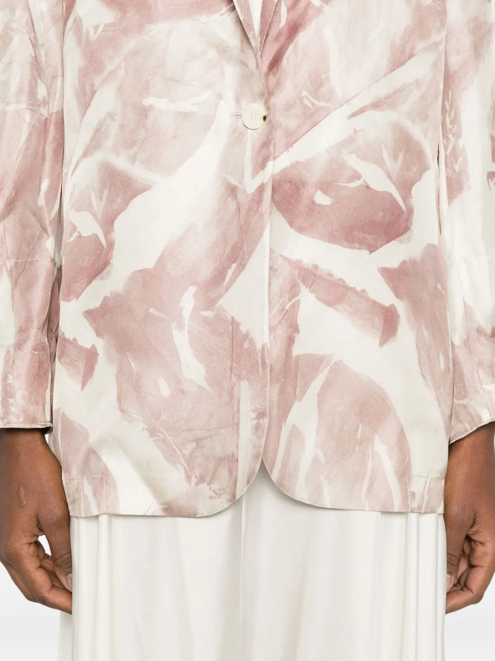 PRINTED SINGLE-BREASTED JACKET sold by Lord & Taylor product image thumbnail 4