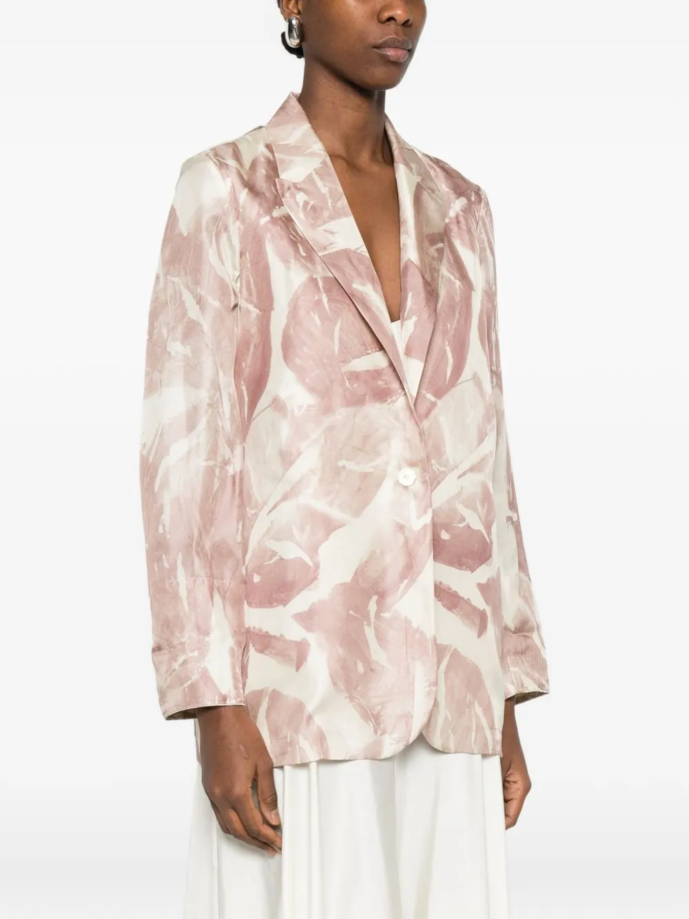 PRINTED SINGLE-BREASTED JACKET sold by Lord & Taylor product image thumbnail 3
