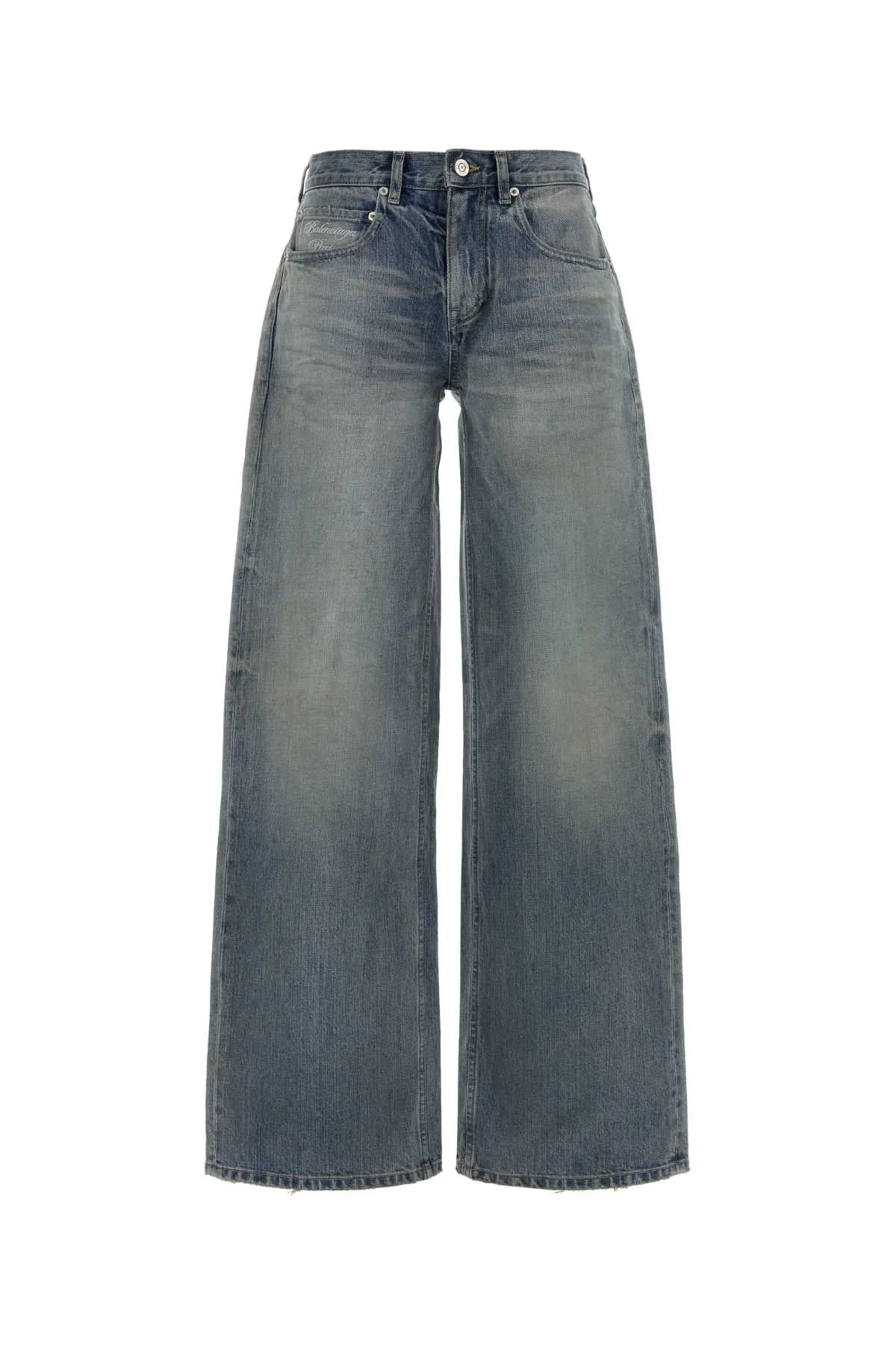 DENIM WIDE-LEG JEANS sold by Lord & Taylor