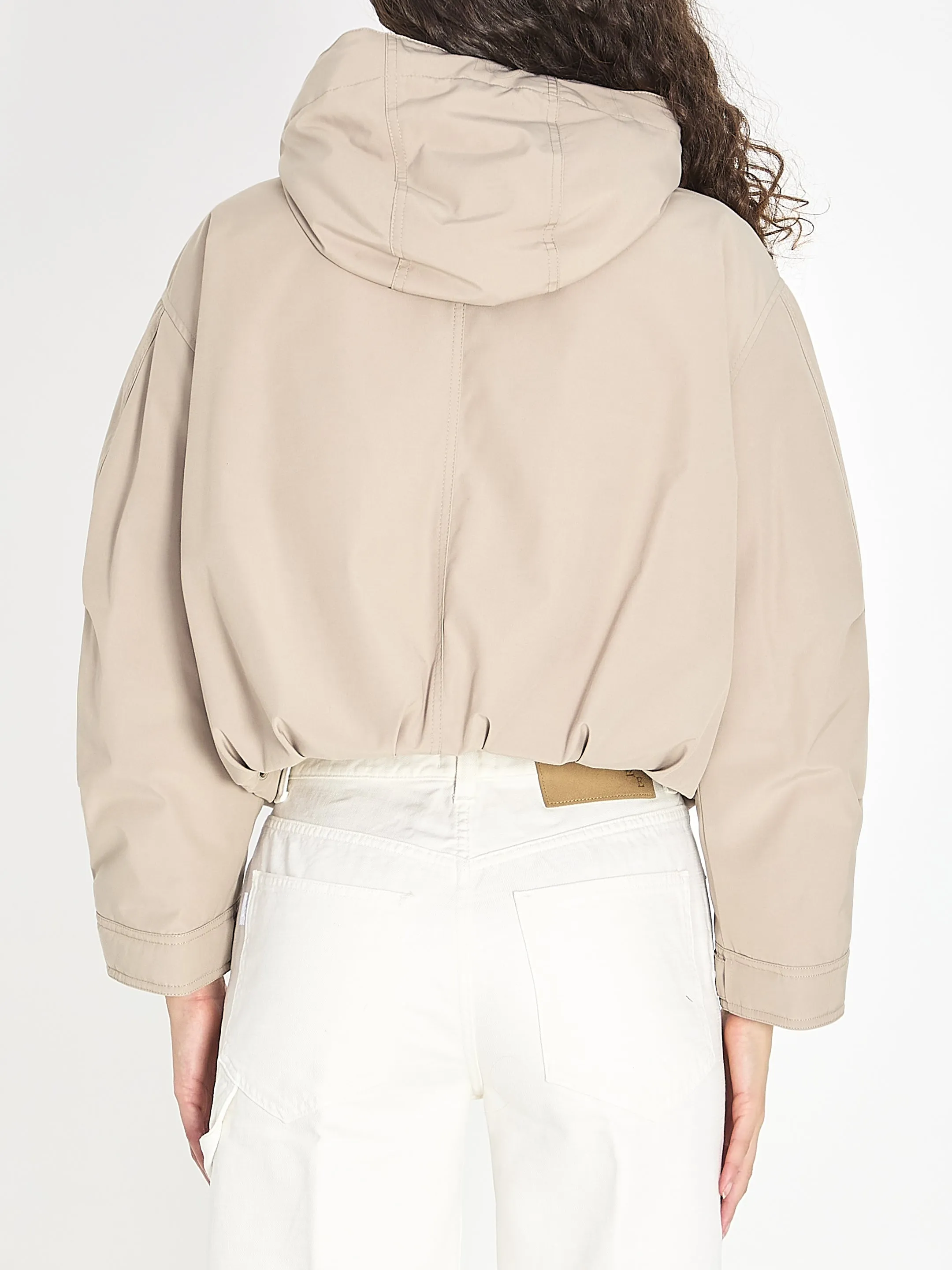 EUCALYPTUS HOODED SHORT DOWN JACKET sold by Lord & Taylor product image thumbnail 4