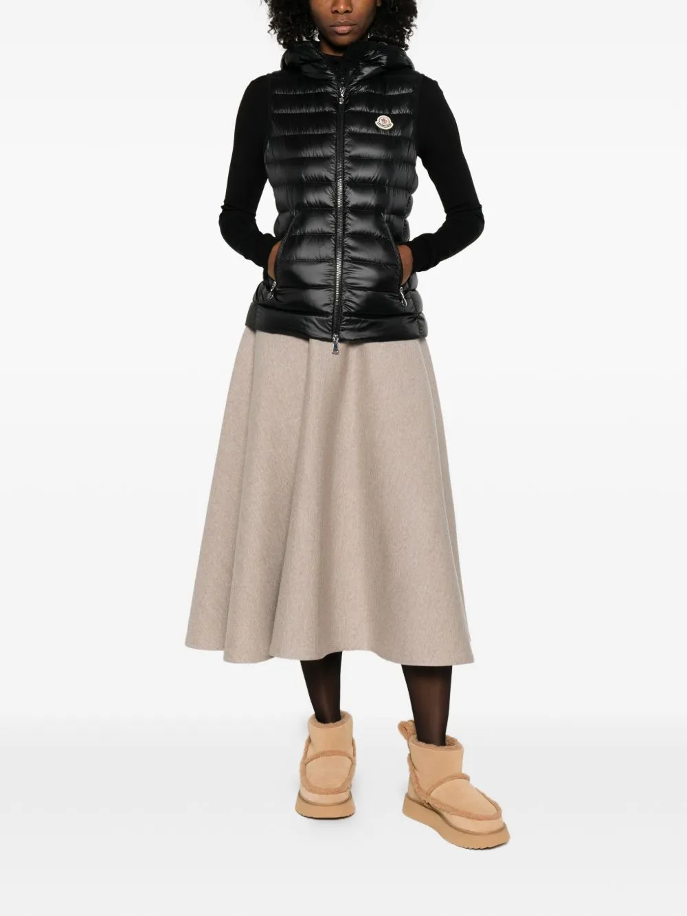 GLYGOSSE HOODED DOWN GILET sold by Lord & Taylor product image thumbnail 5
