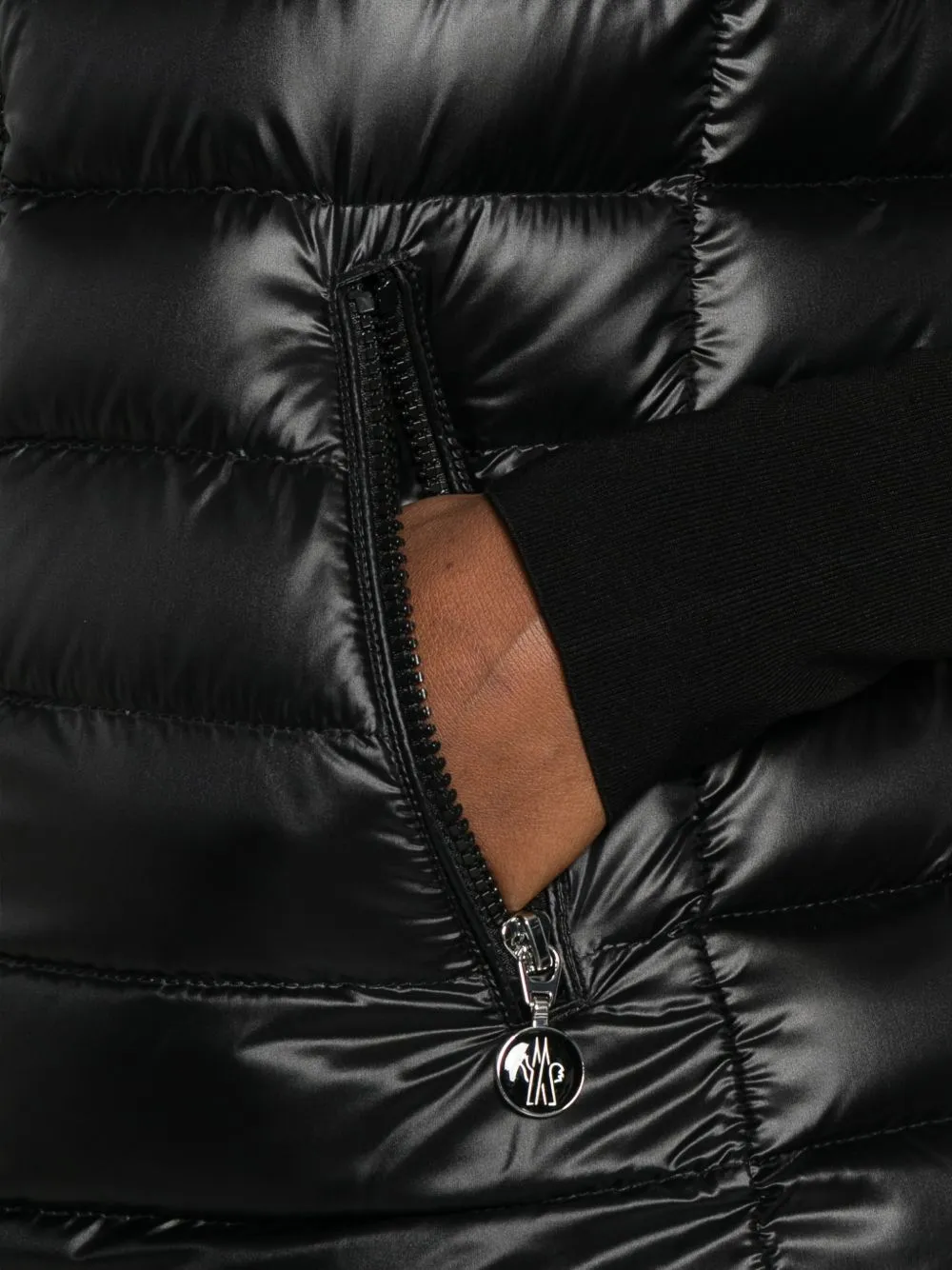 GLYGOSSE HOODED DOWN GILET sold by Lord & Taylor product image thumbnail 4