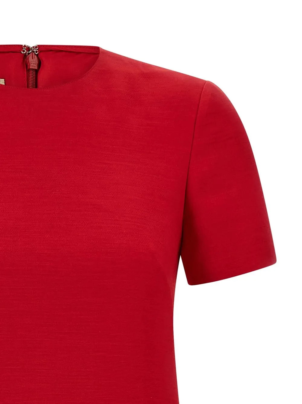 POCKET-DETAIL AND V LOGO MINI DRESS sold by Lord & Taylor product image thumbnail 2