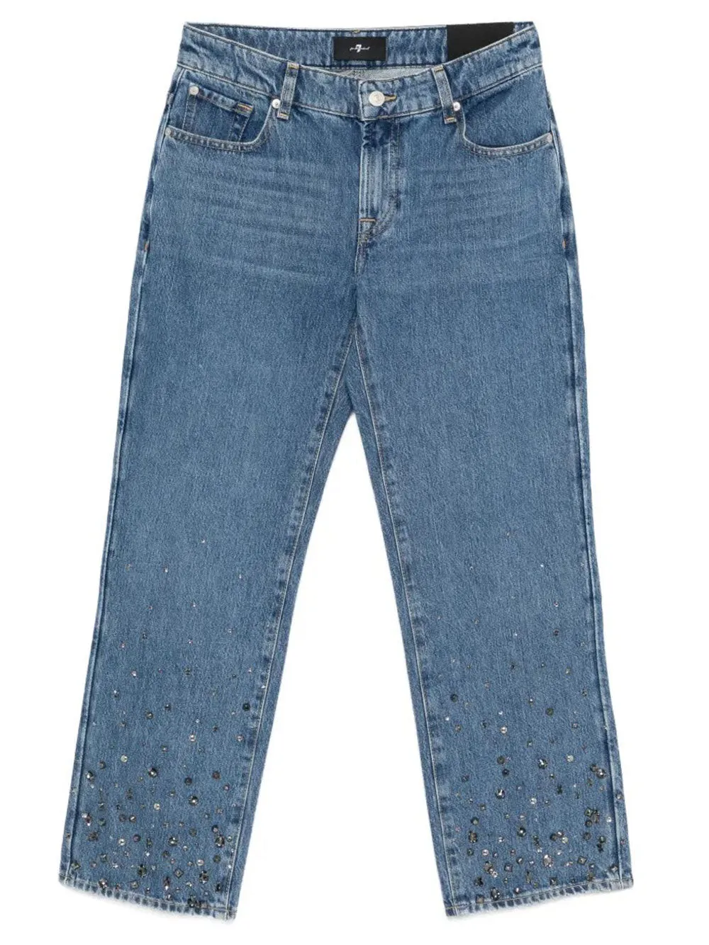 CALIE EMBELLISHED ANKLE-LENGTH AND STRAIGHT LEG JEANS sold by Lord & Taylor