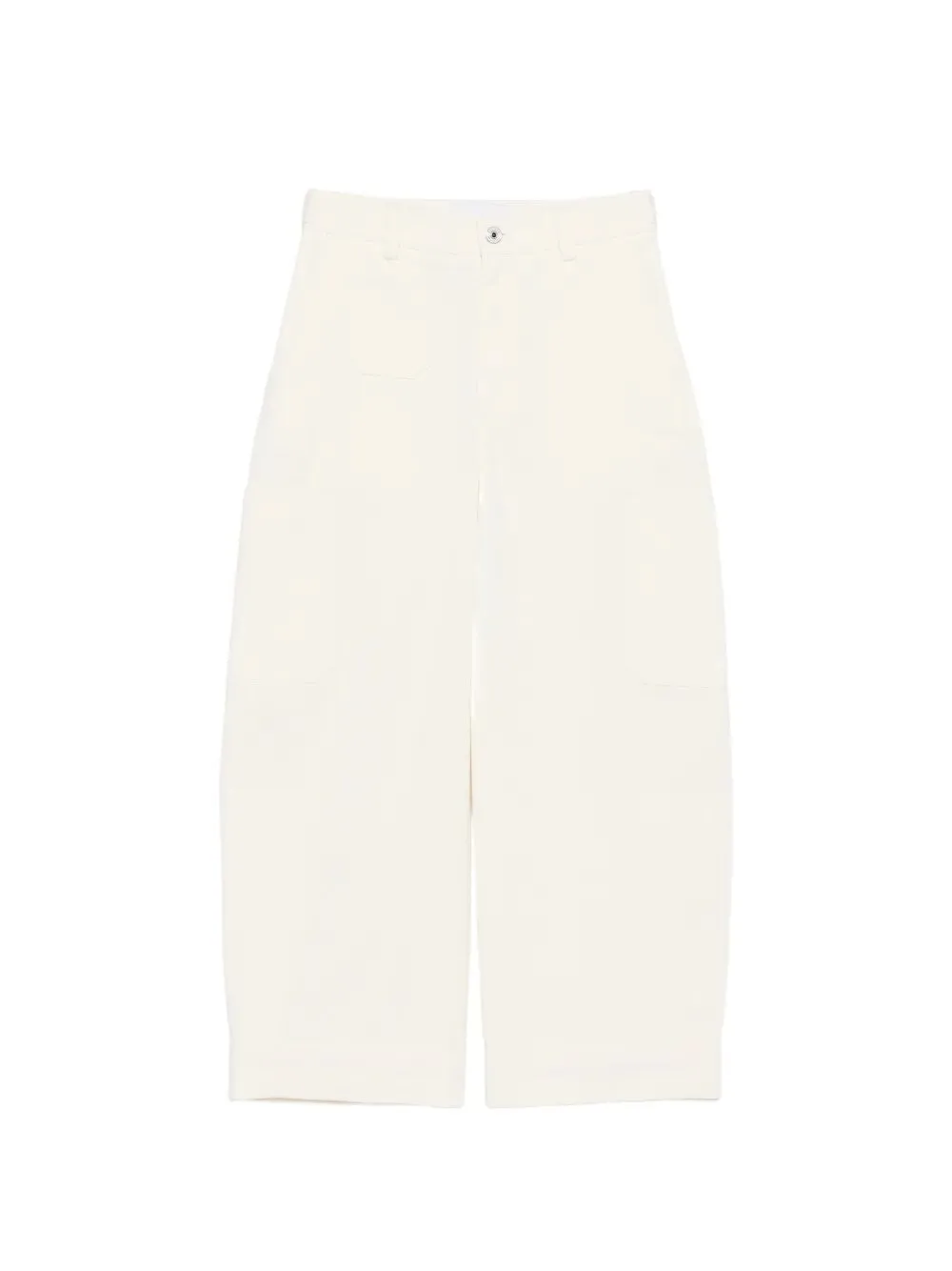 COCOON CROPPED CARGO PANTS IN COTTON AND WOOL sold by Lord & Taylor