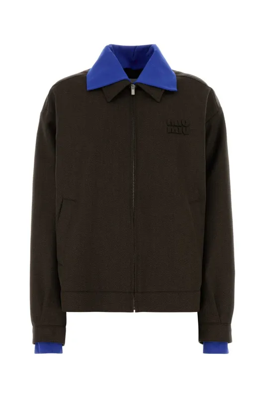 DARK BROWN WOOL JACKET sold by Lord & Taylor