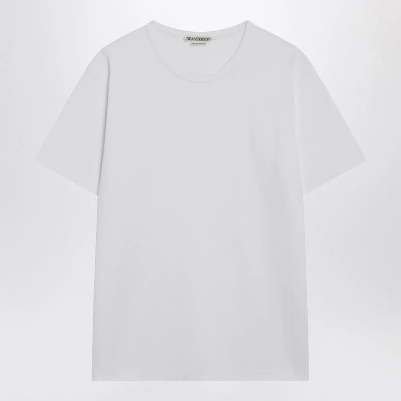WHITE COTTON TSHIRT made by J.W. Anderson
