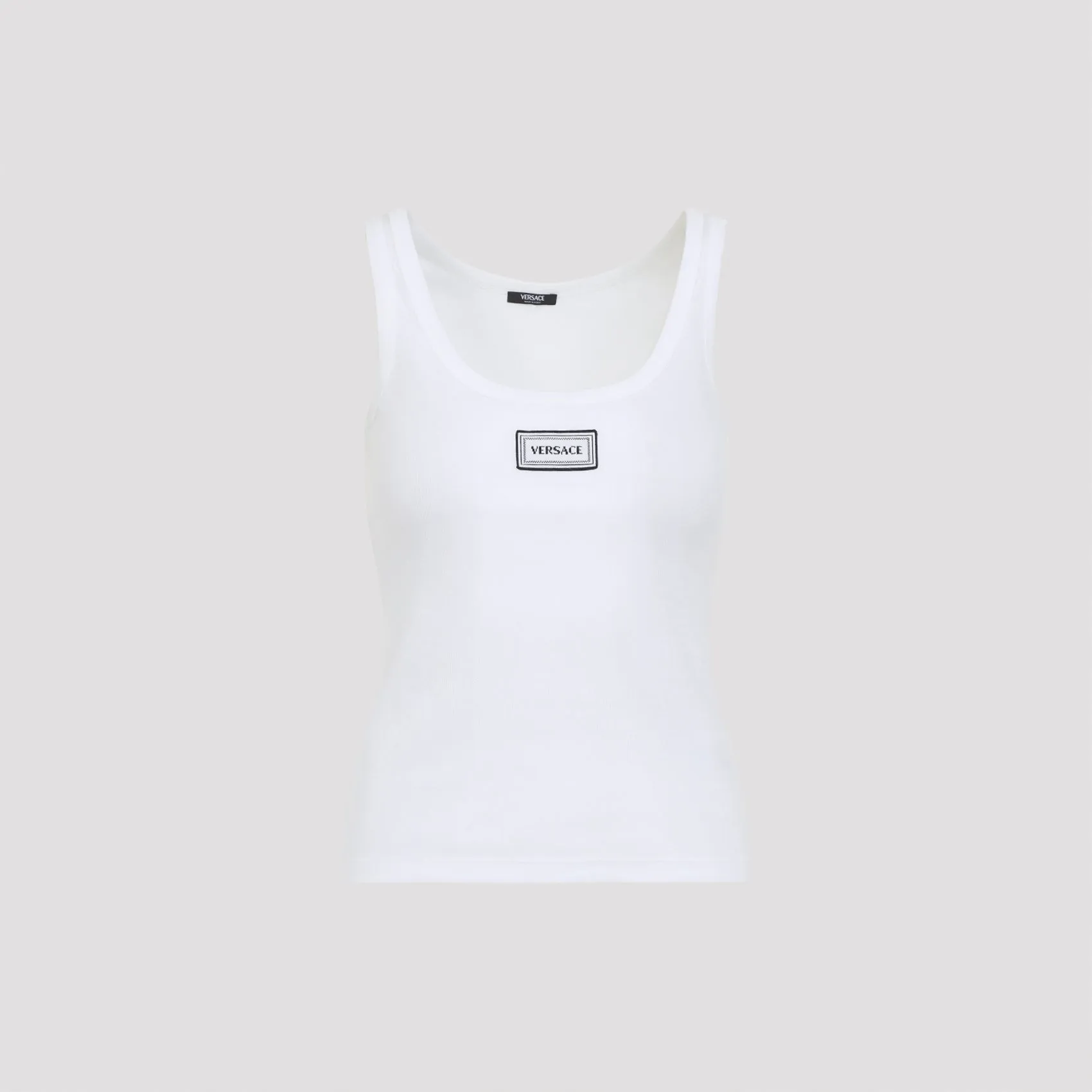 LOGO COTTON TANK TOP sold by Lord & Taylor product image thumbnail 2