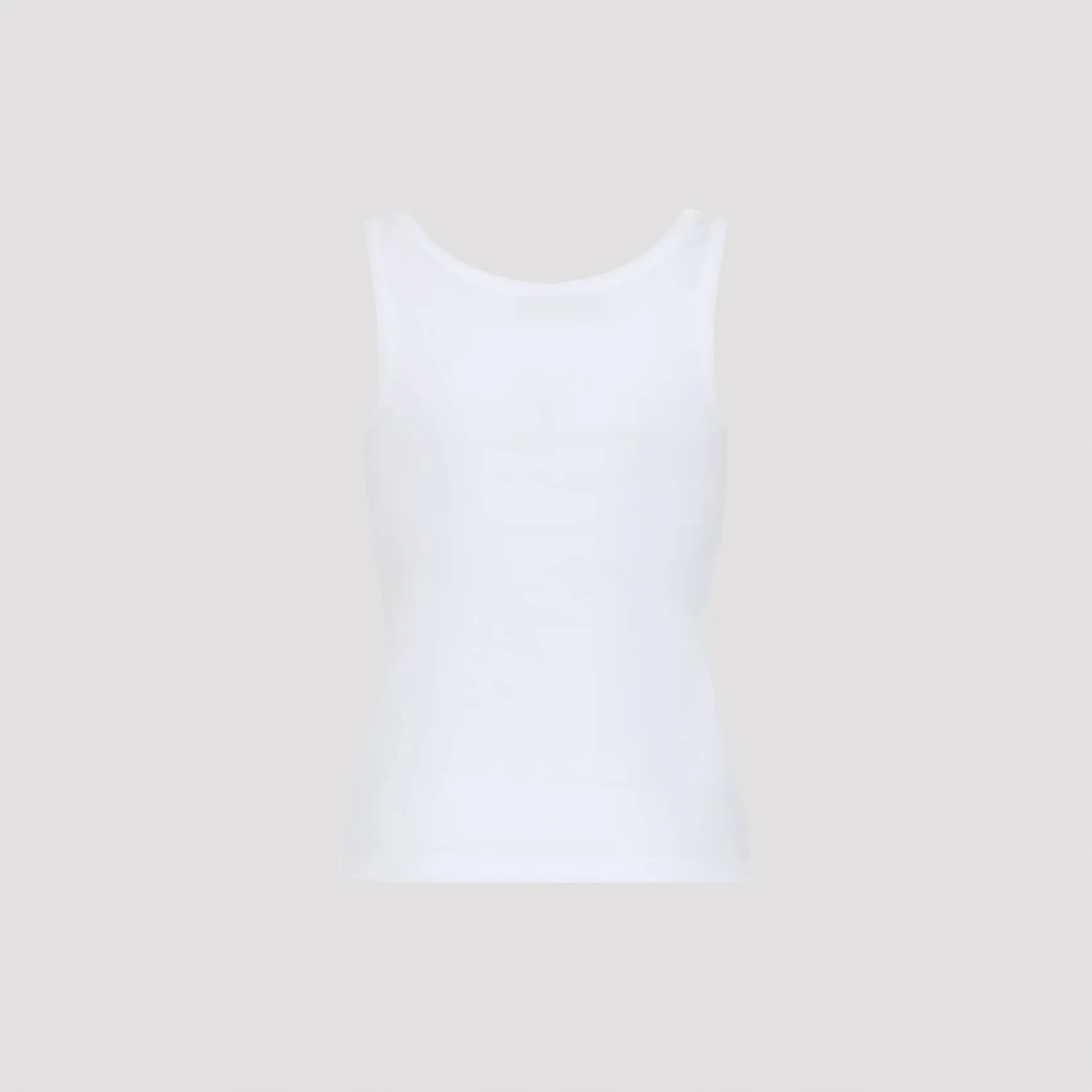 LOGO COTTON TANK TOP sold by Lord & Taylor product image thumbnail 3