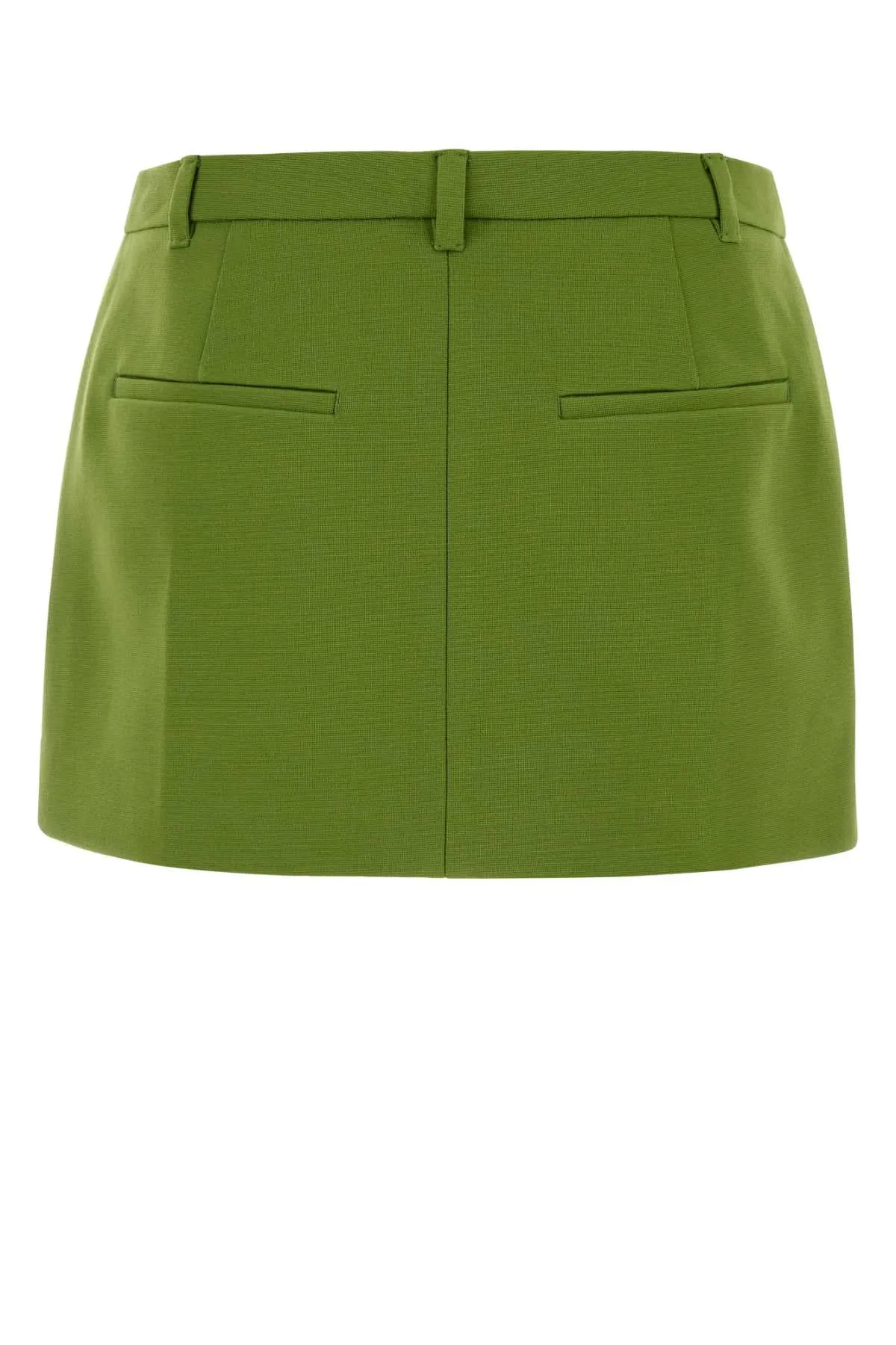 GREEN STRETCH JERSEY MINI SKIRT sold by Lord & Taylor product image thumbnail 2