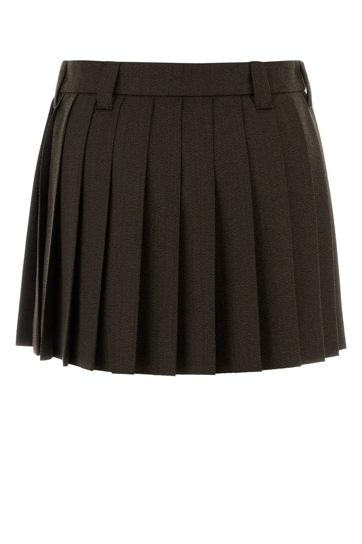 CHOCOLATE WOOL MINI SKIRT sold by Lord & Taylor product image thumbnail 2