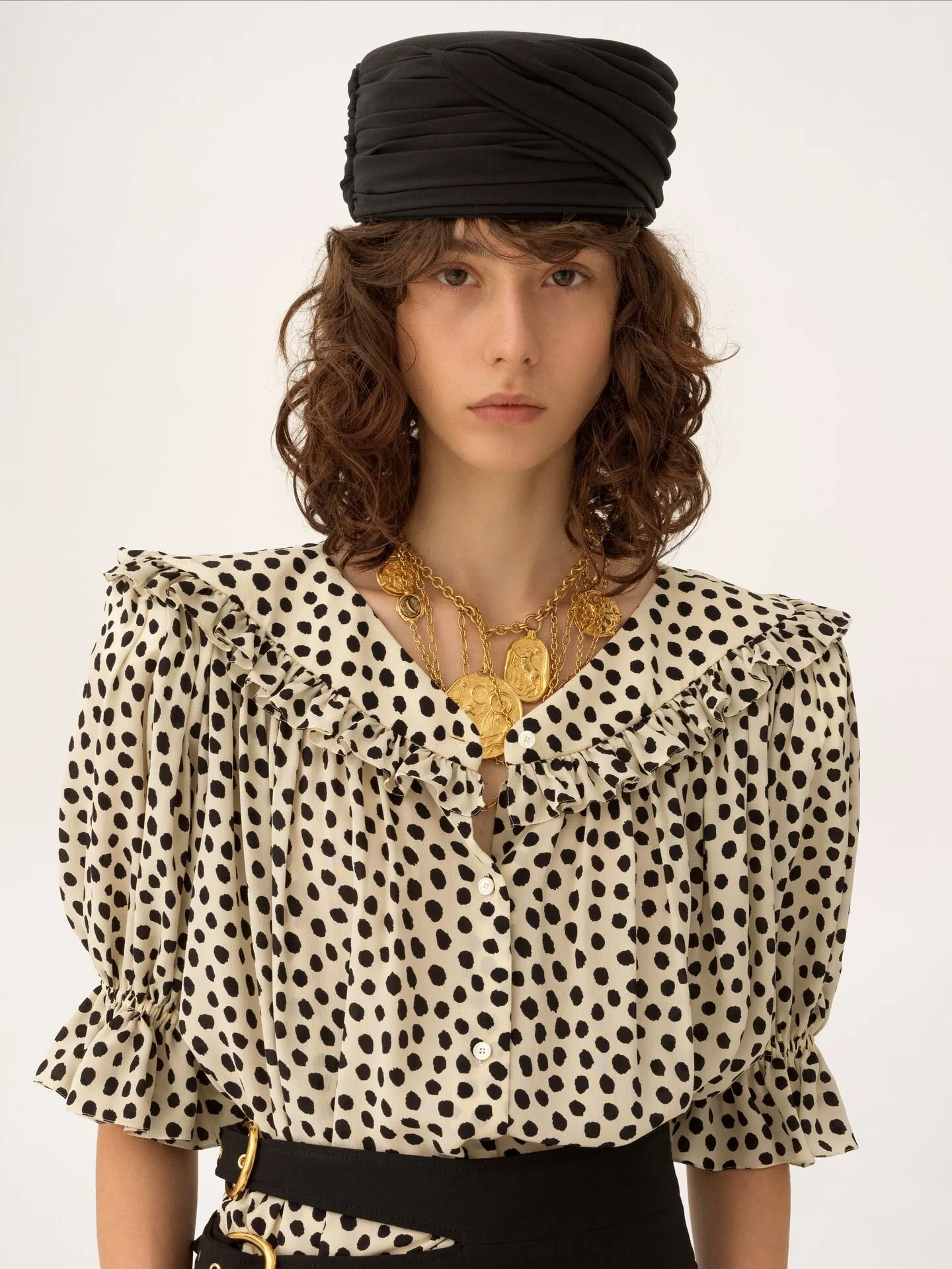 RUFFLED TOP sold by Lord & Taylor product image thumbnail 5