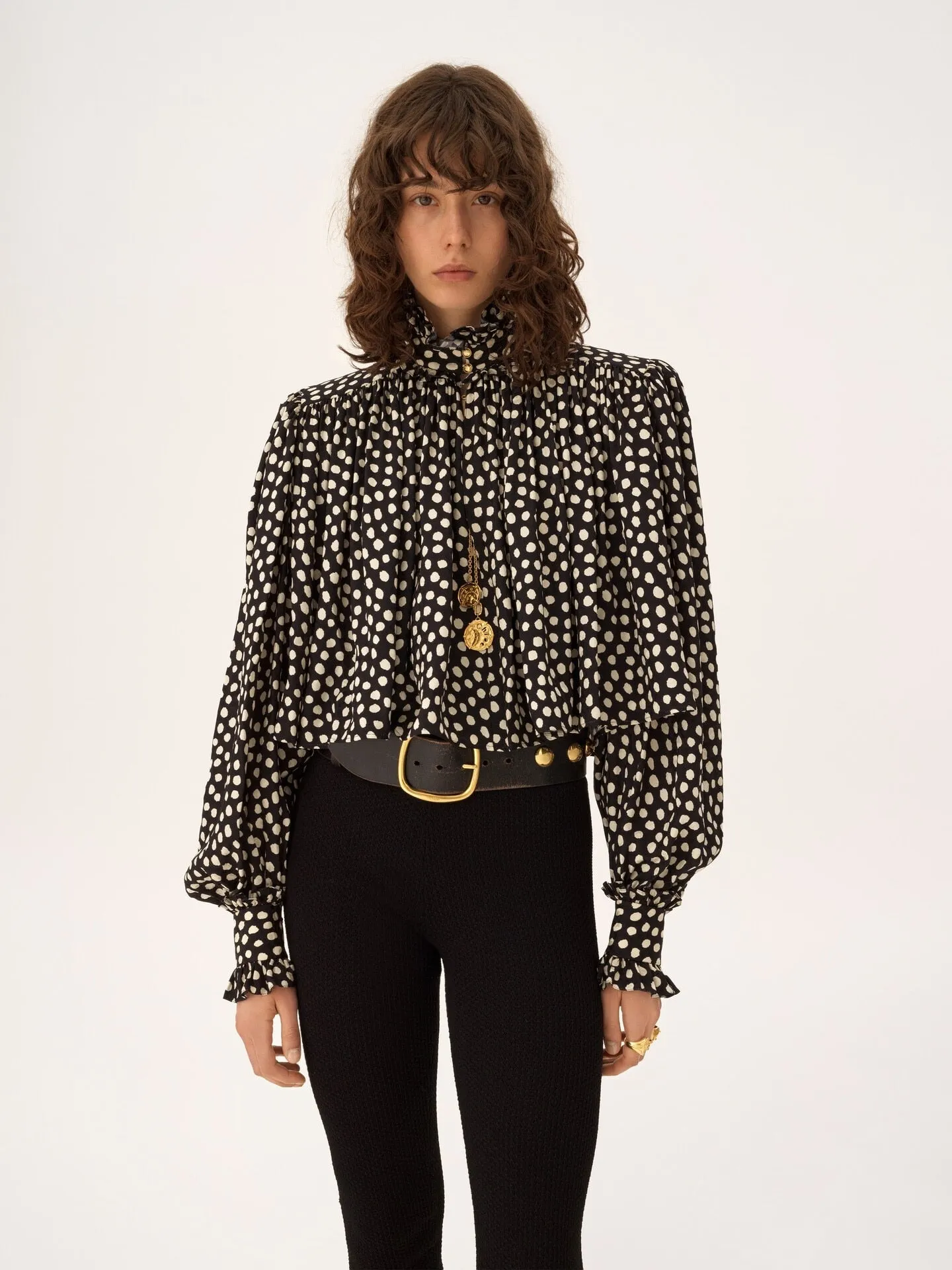 MAXI GATHERED TOP sold by Lord & Taylor product image thumbnail 3