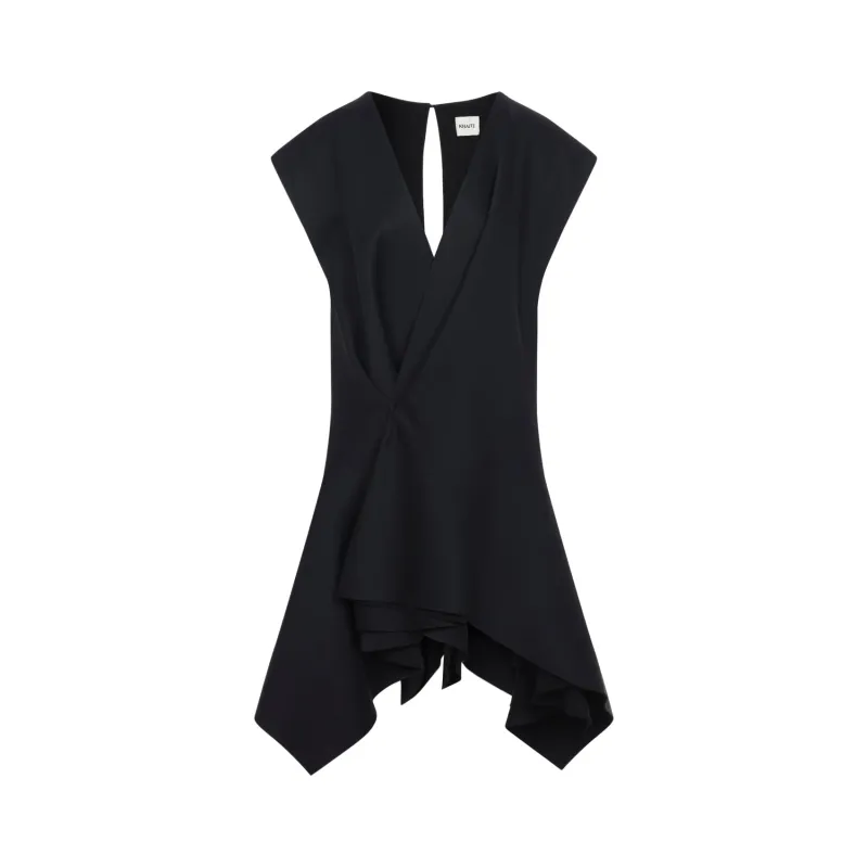 BLACK MERITH ACETATE MINI DRESS sold by Lord & Taylor