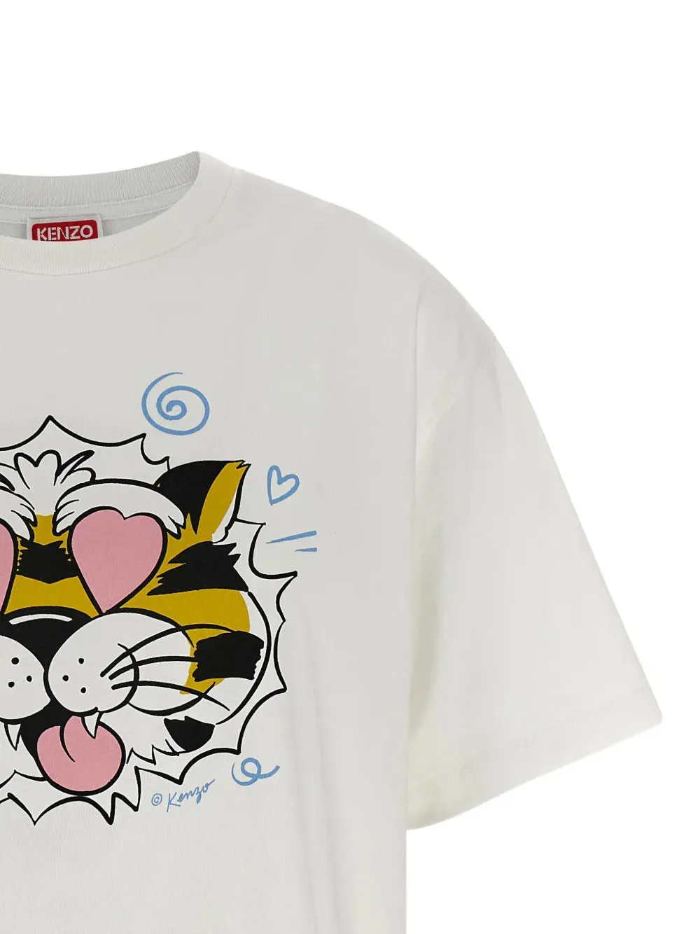 'KENZO WILD TIGER' LOOSE COTTON T-SHIRT sold by Lord & Taylor product image thumbnail 3