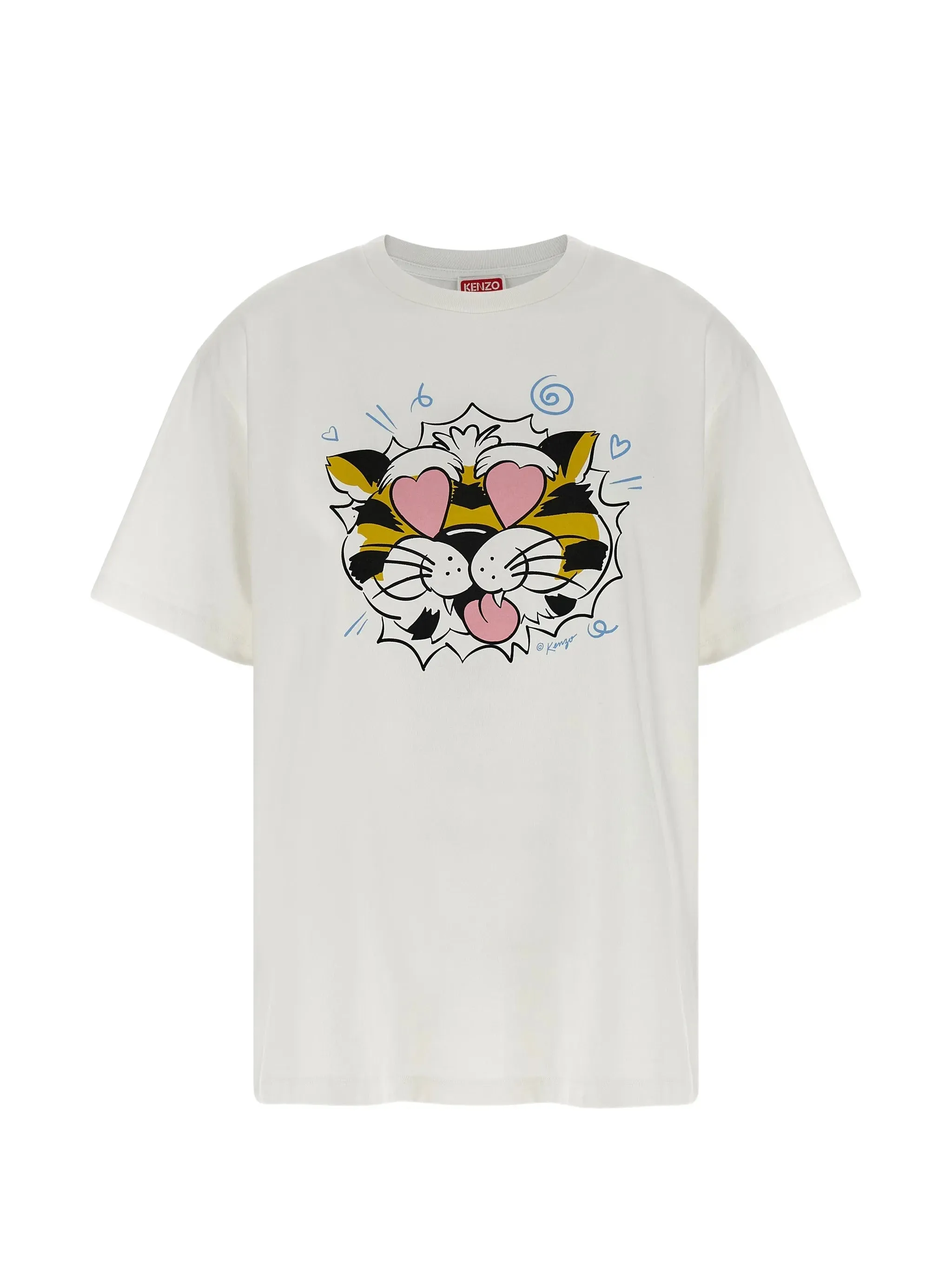 'KENZO WILD TIGER' LOOSE COTTON T-SHIRT sold by Lord & Taylor