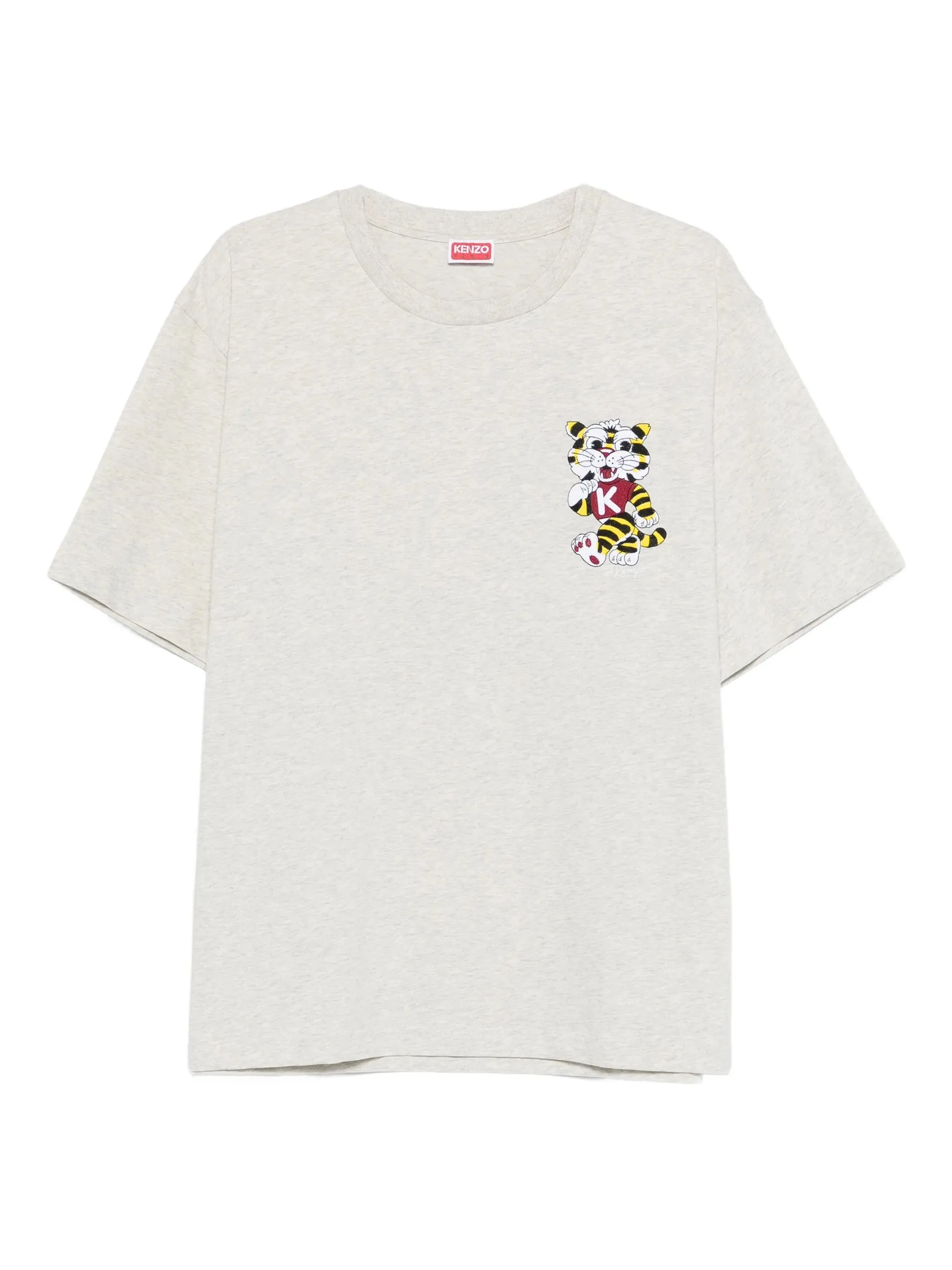 OVERSIZED COTTON T-SHIRT WITH 'KENZO WILD TIGER' EMBROIDERY sold by Lord & Taylor