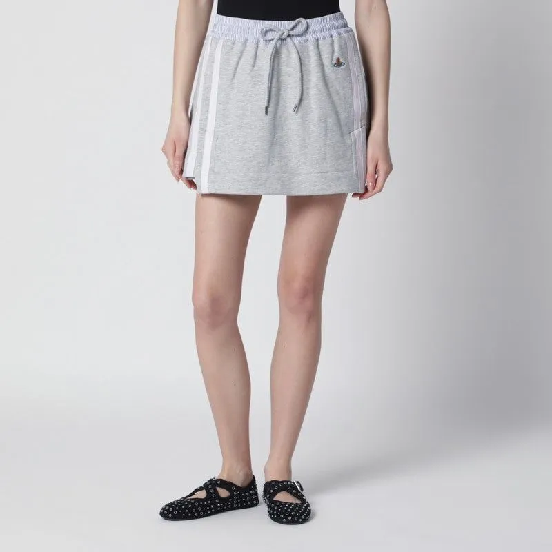 GREY MINI SKIRT WITH ORB LOGO sold by Lord & Taylor