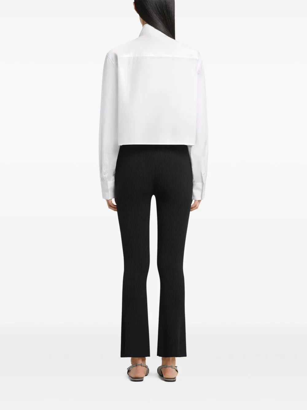 RIBBED KNITTED TROUSERS sold by Lord & Taylor product image thumbnail 3