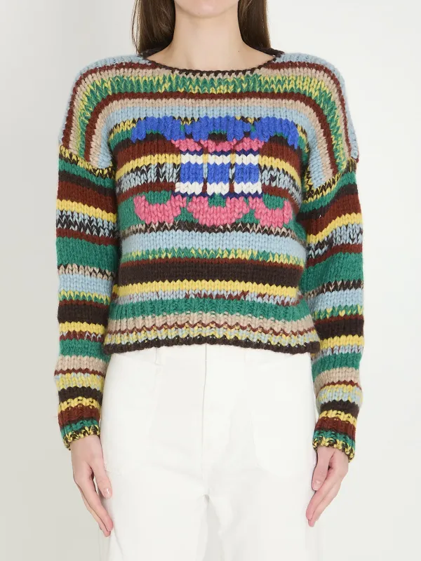 CREW NECK SWEATER made by Celine