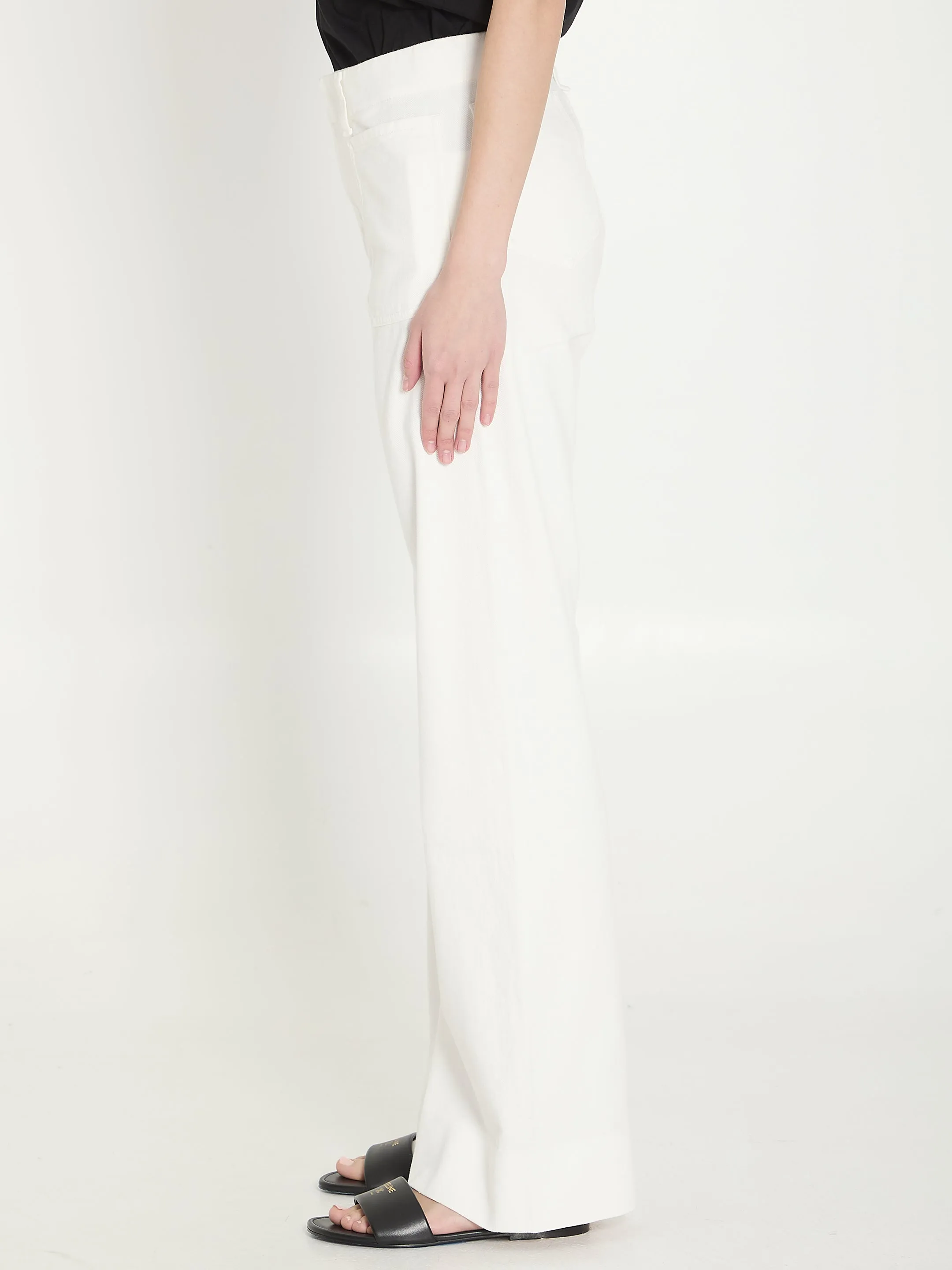 TRIOMPHE FLARED JEANS sold by Lord & Taylor product image thumbnail 3