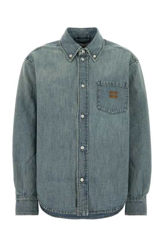 DENIM SHIRT WITH LONG SLEEVES sold by Lord & Taylor