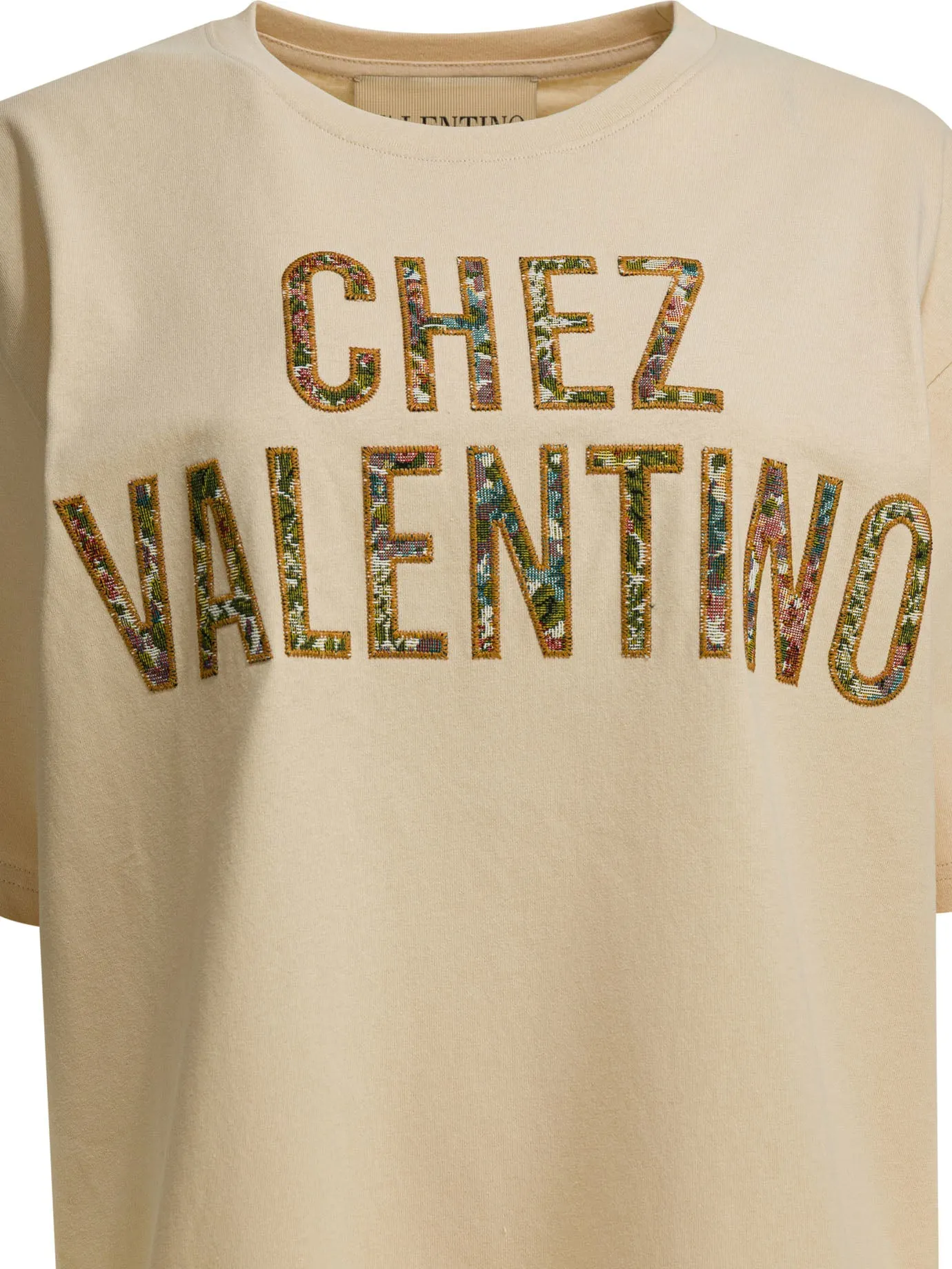 BEIGE COTTON T-SHIRT sold by Lord & Taylor product image thumbnail 3