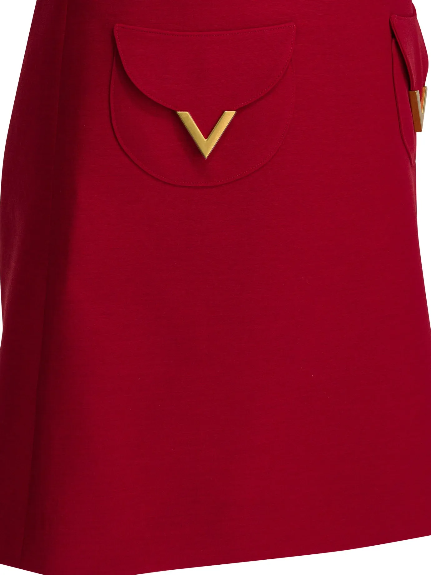 RED VIRGIN WOOL SILK DRESS sold by Lord & Taylor product image thumbnail 4