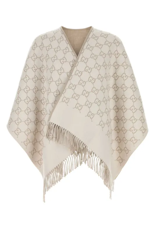 EMBROIDERED WOOL CAPE sold by Lord & Taylor