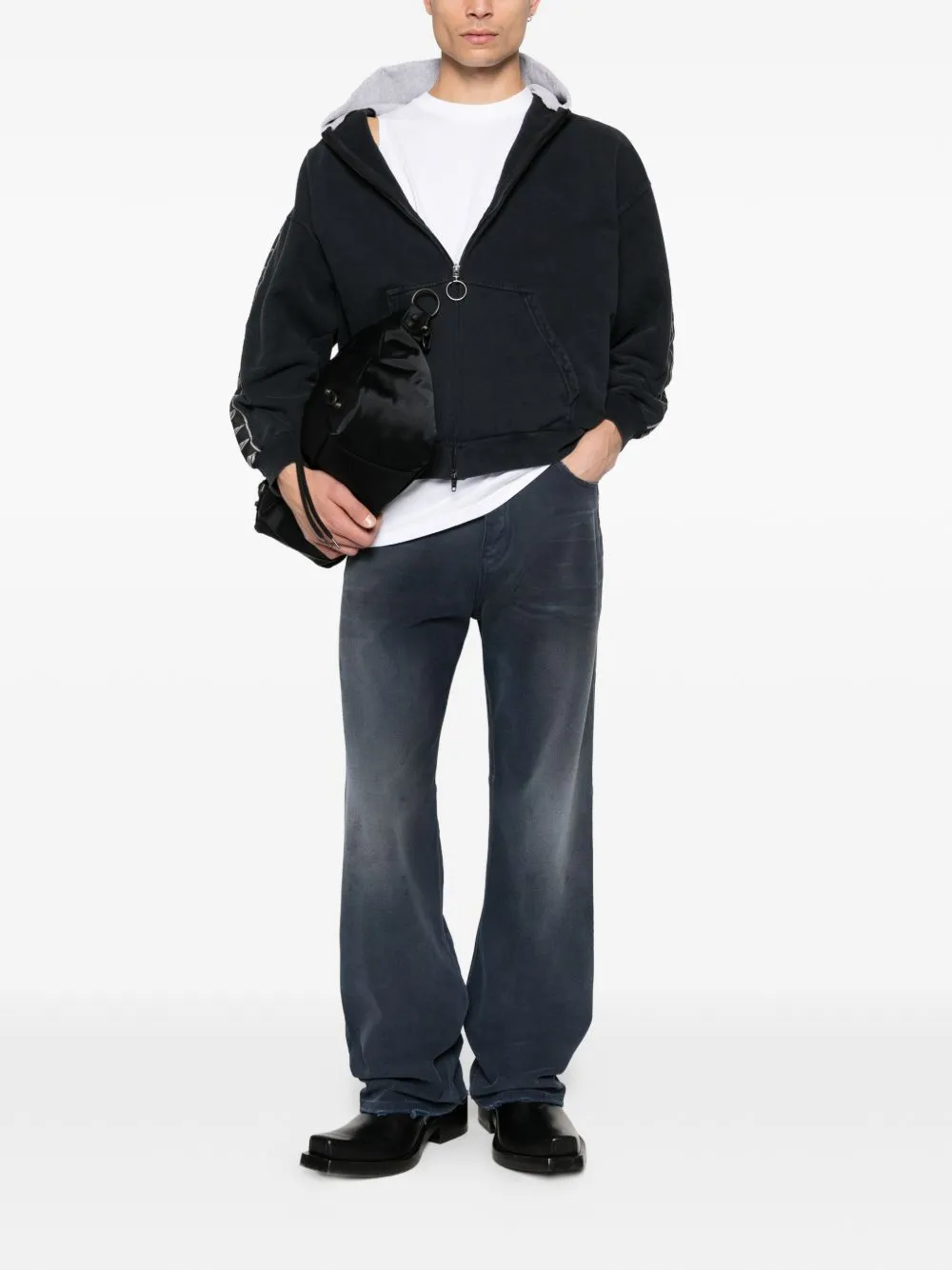 BLUE DENIM JEANS sold by Lord & Taylor product image thumbnail 4