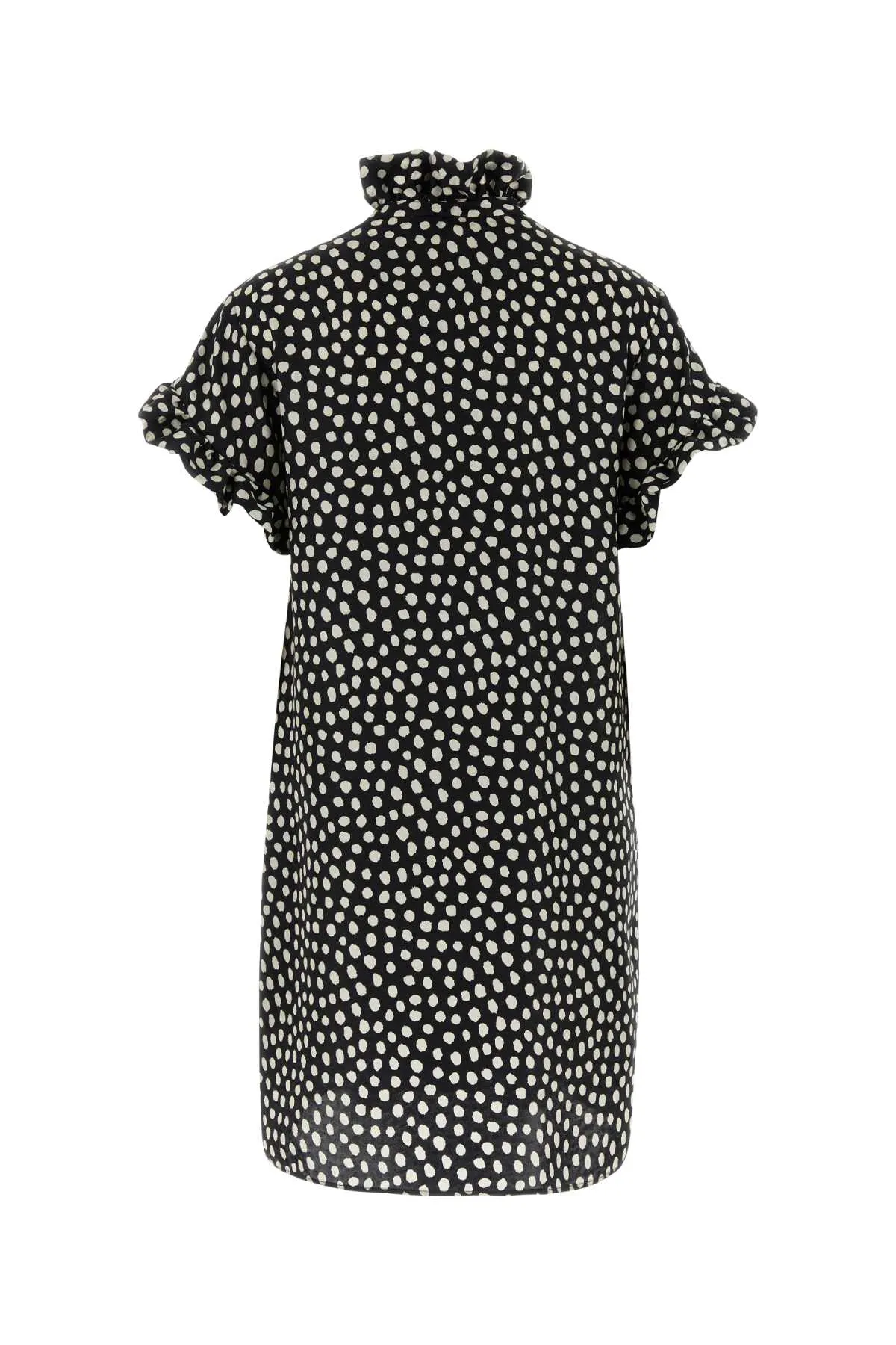 MINI DRESS WITH SHORT SLEEVES IN SILK JACQUARD sold by Lord & Taylor product image thumbnail 2