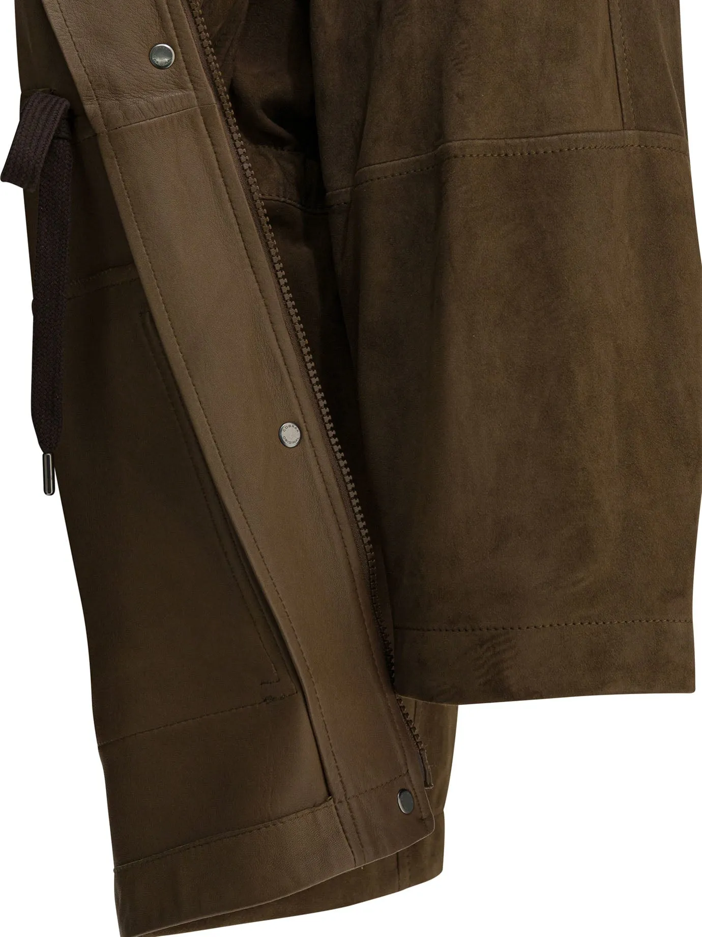 BROWN LEATHER JACKET sold by Lord & Taylor product image thumbnail 4