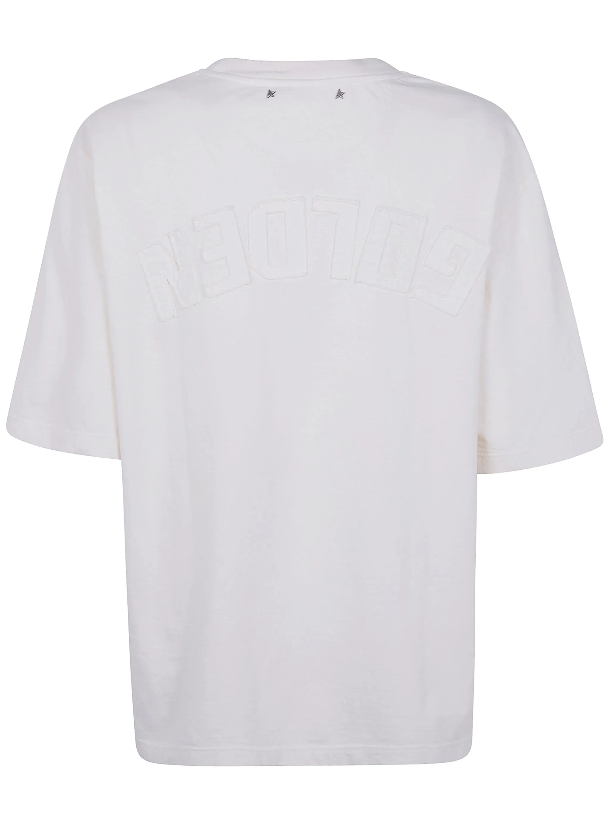 WHITE TSHIRT WITH REVERSE LETTERING LOGO ON THE BACK sold by Lord & Taylor product image thumbnail 2