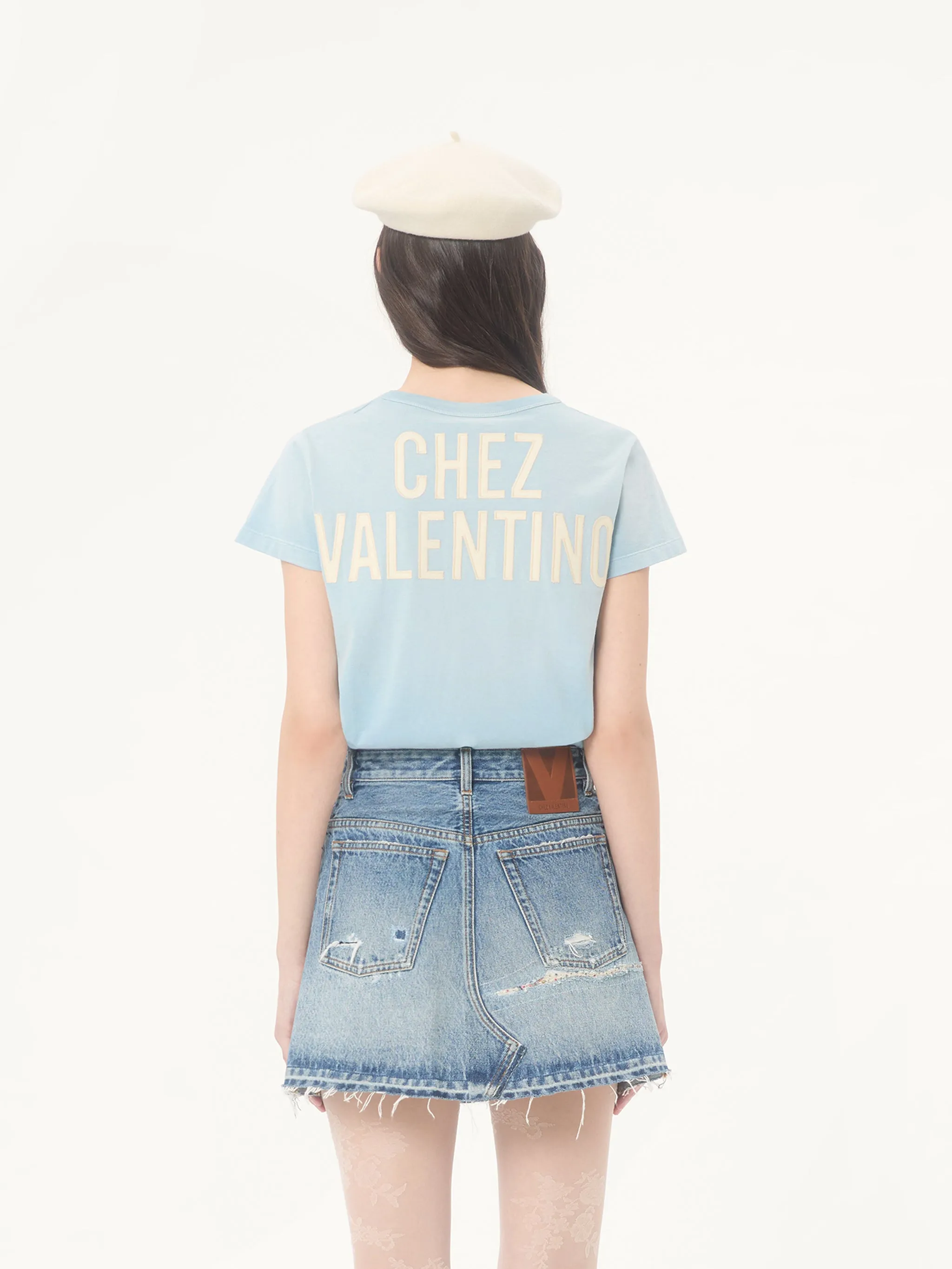 LIGHT BLUE PANTHER LADY TSHIRT sold by Lord & Taylor product image thumbnail 5