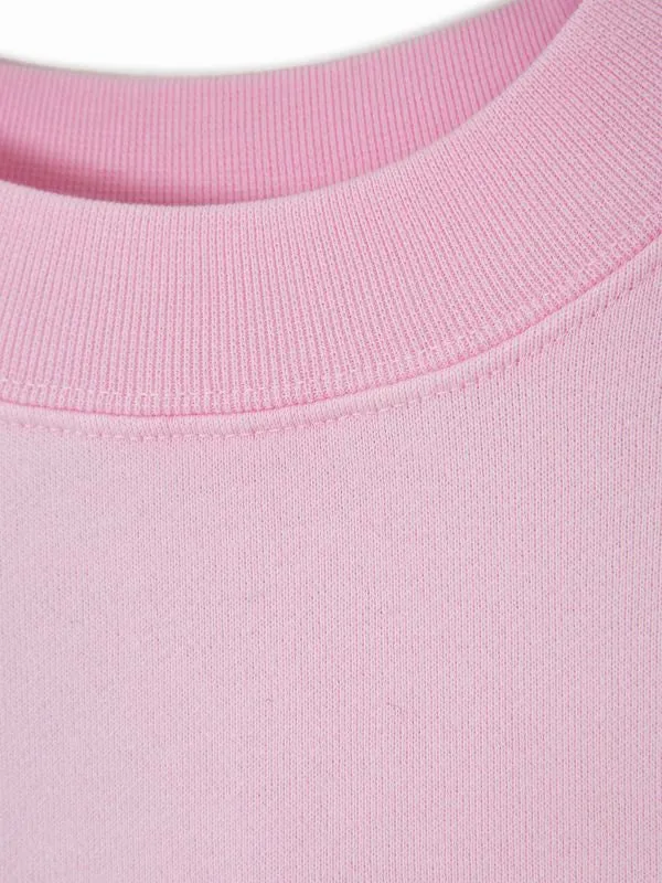 PINK SWEATSHIRT WITH GROS GRAIN LOGO sold by Lord & Taylor product image thumbnail 4