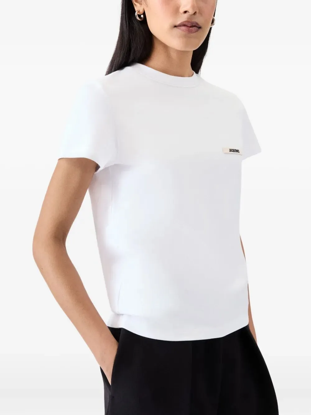 TSHIRT IN COTONE BIANCA CON LOGO sold by Lord & Taylor product image thumbnail 2