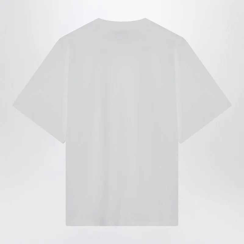 TSHIRT GIROCOLLO IN COTONE BIANCA sold by Lord & Taylor product image thumbnail 2