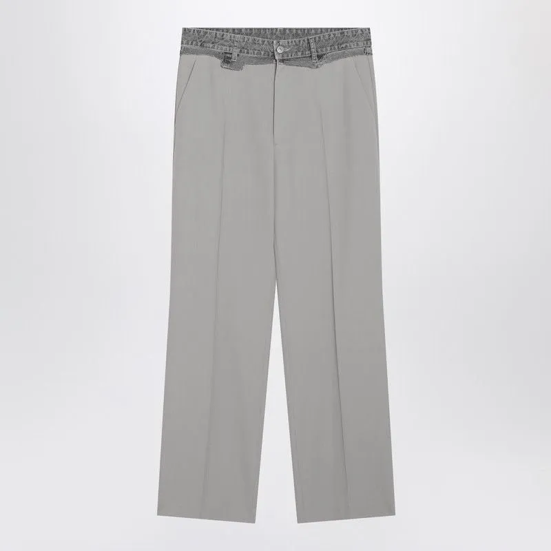GREY WOOLBLEND TROUSERS sold by Lord & Taylor