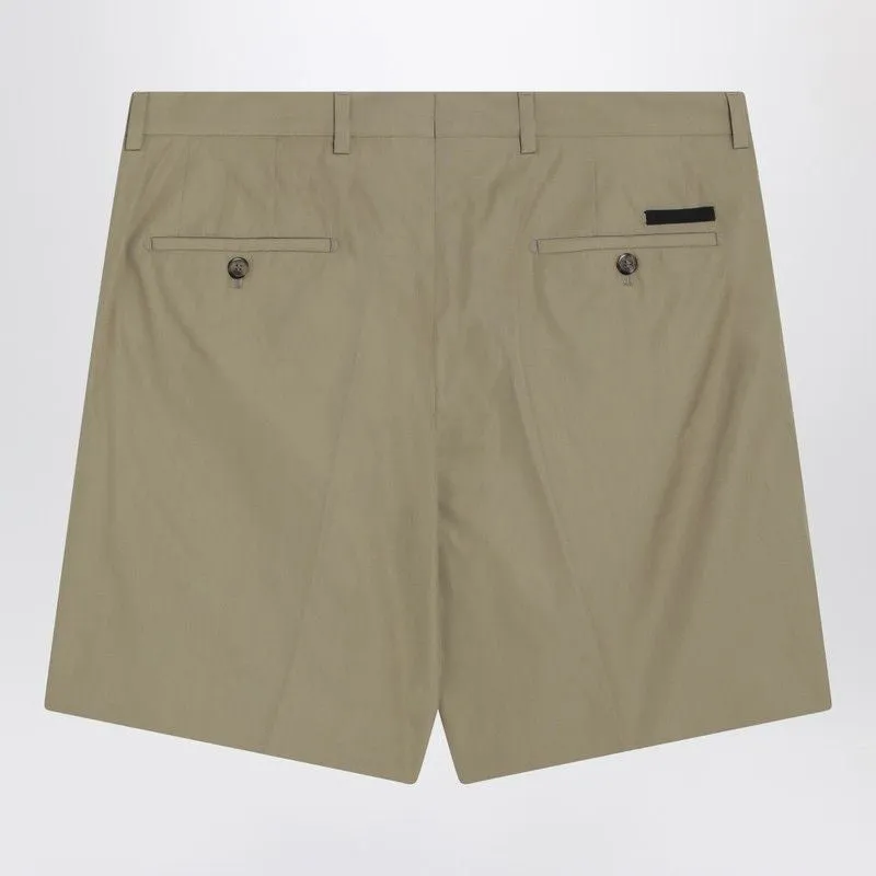 PUTTYCOLORED COTTON BERMUDA SHORTS sold by Lord & Taylor product image thumbnail 2