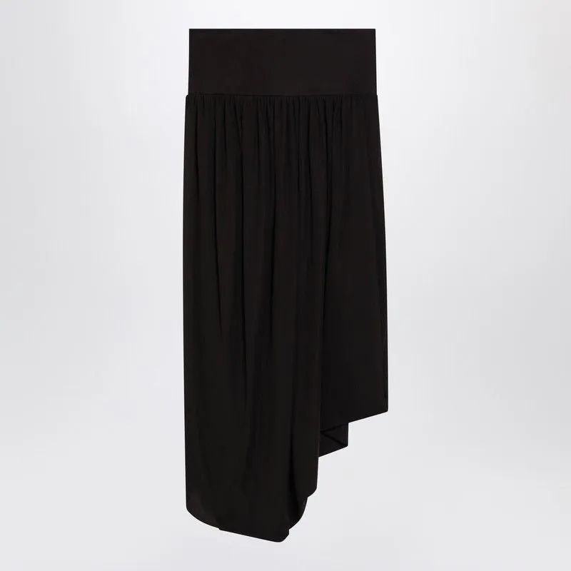 EBONY BROWN FLUID JERSEY SKIRT sold by Lord & Taylor product image thumbnail 2