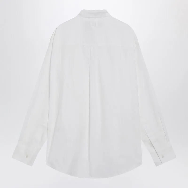 WHITE NAPPE COTTON SHIRT sold by Lord & Taylor product image thumbnail 2
