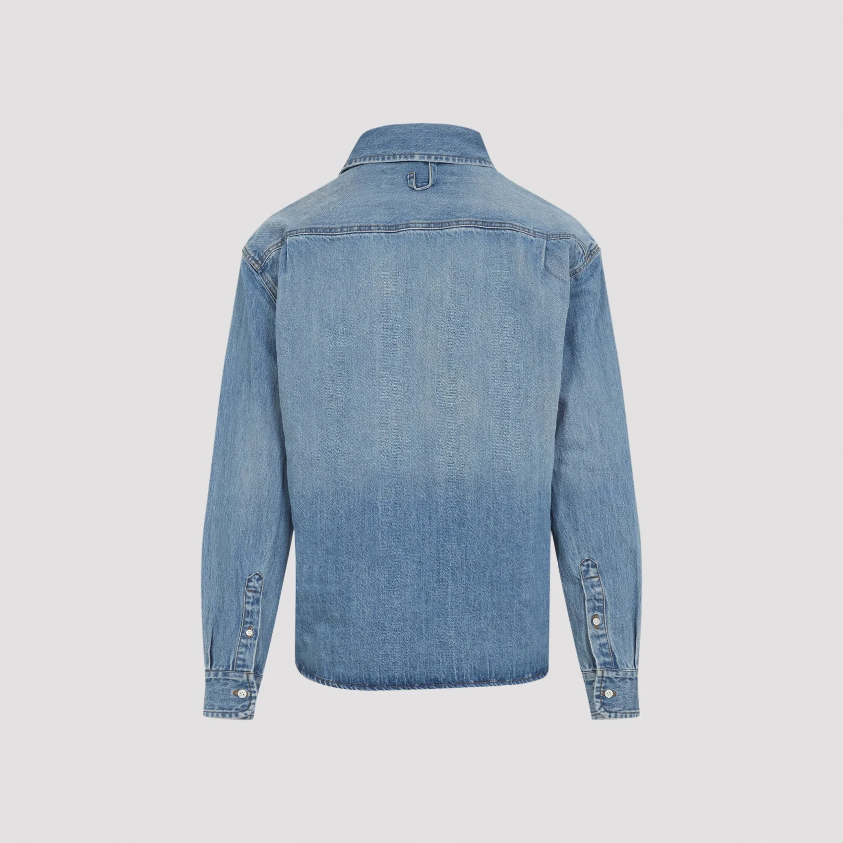 SIMON BLUE DENîMES DENIM SHIRT sold by Lord & Taylor product image thumbnail 3