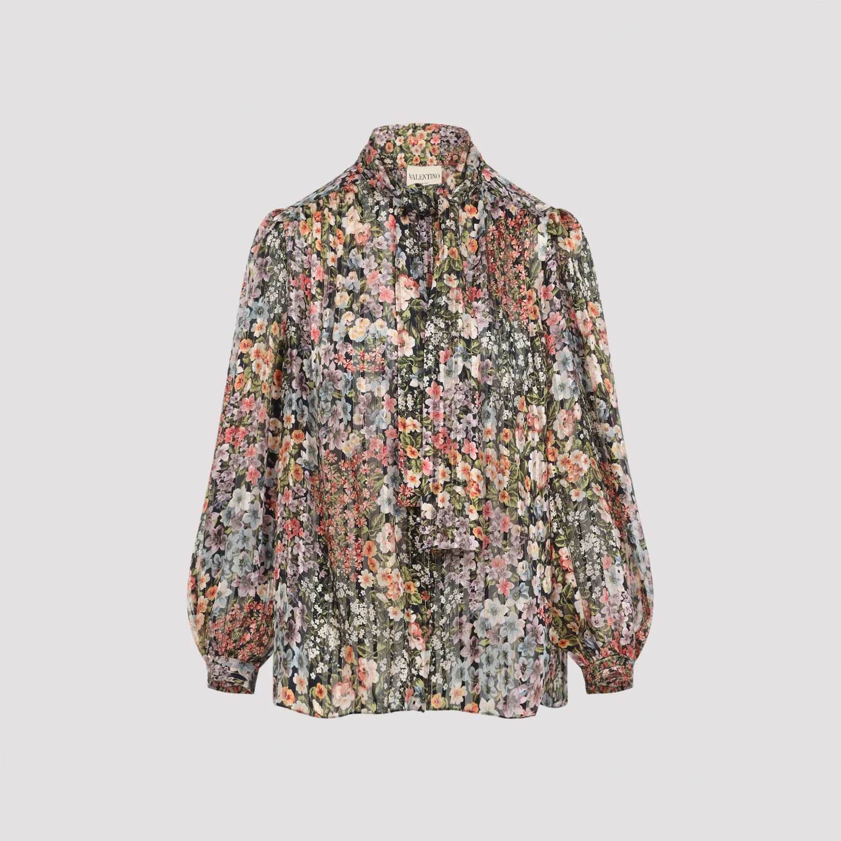 SILK BLOUSE WITH FLORAL PRINT sold by Lord & Taylor product image thumbnail 2
