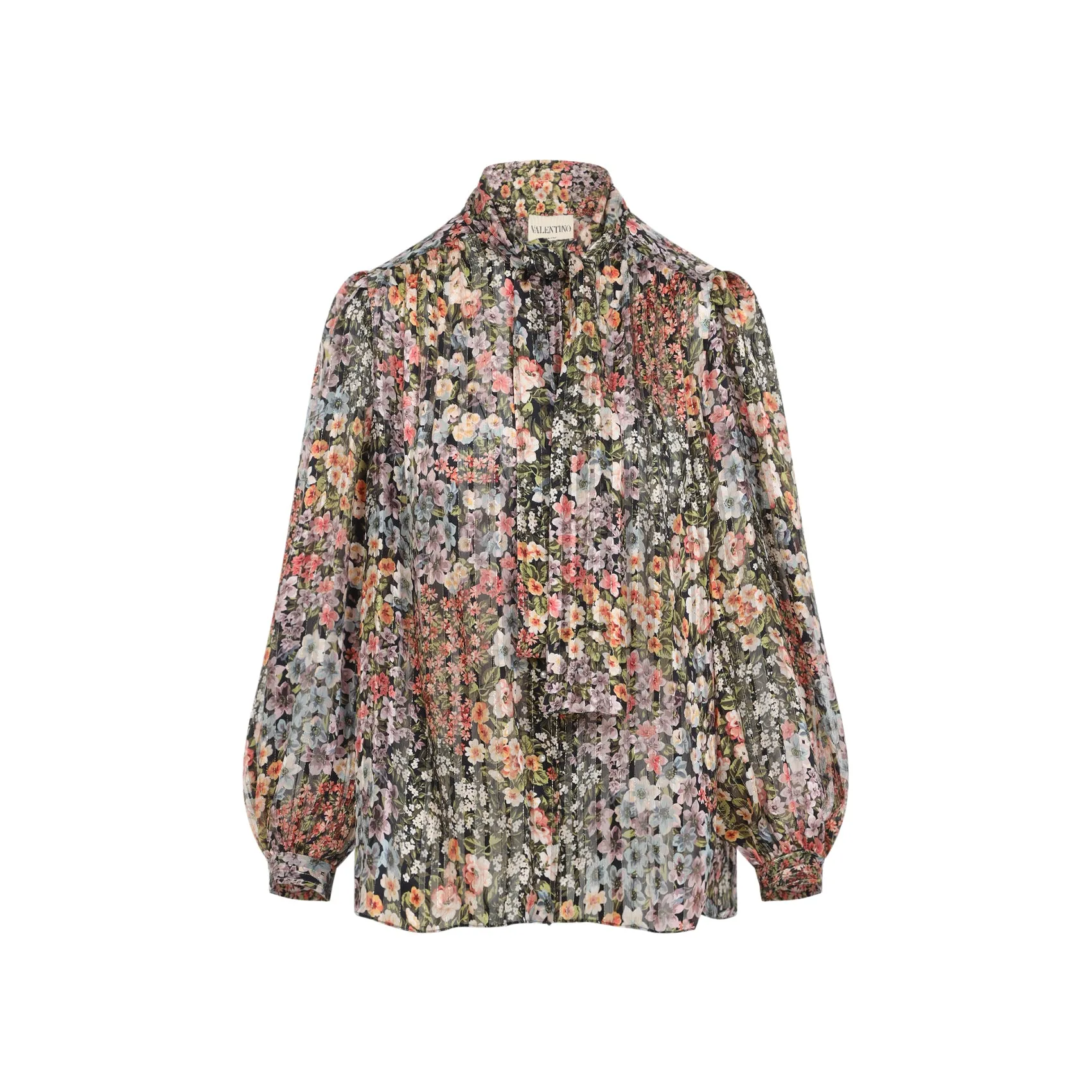 SILK BLOUSE WITH FLORAL PRINT sold by Lord & Taylor
